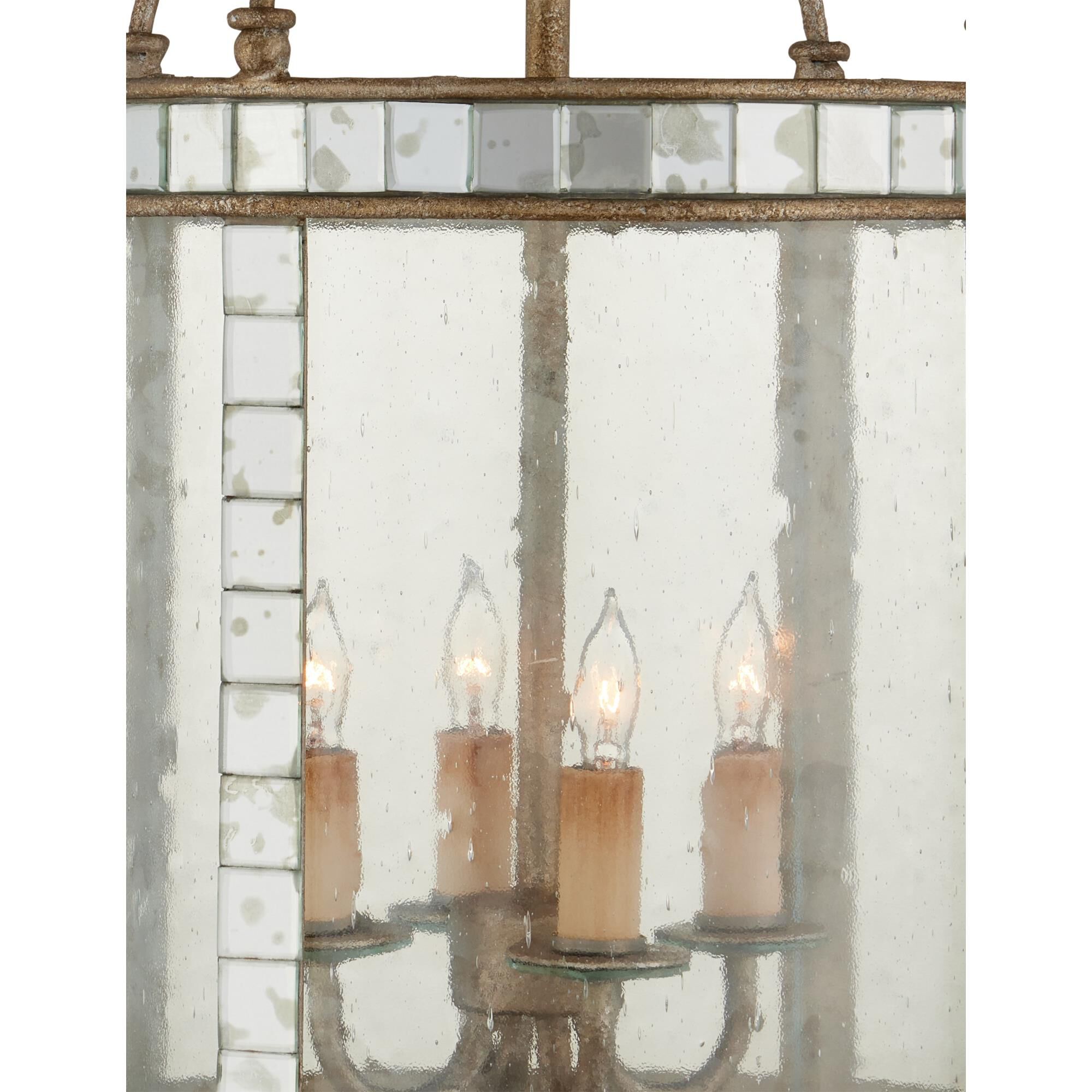 Corsica 13 Inch Cage Pendant by Currey and Company