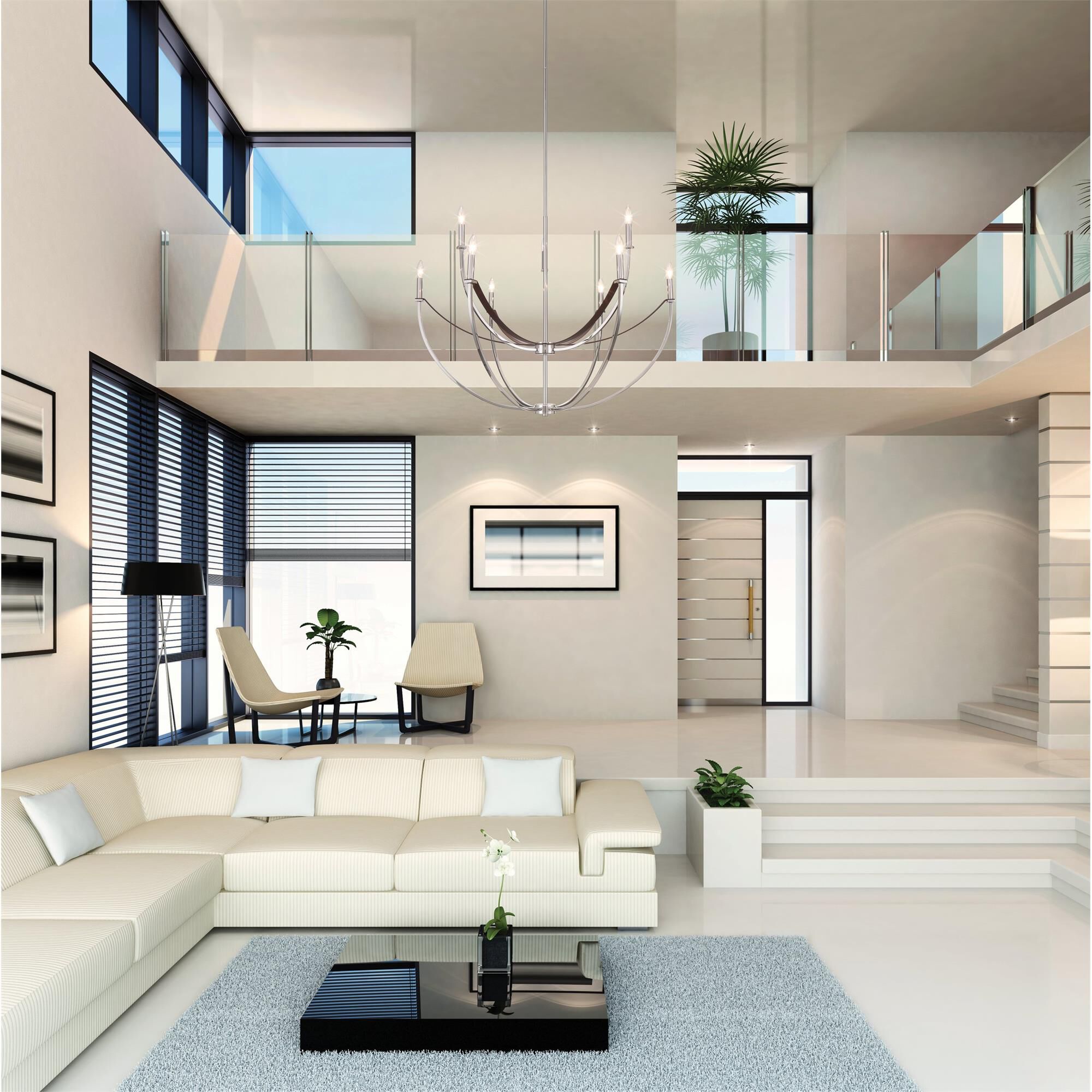 Sussex 40 Inch Chandelier by Eglo Lighting