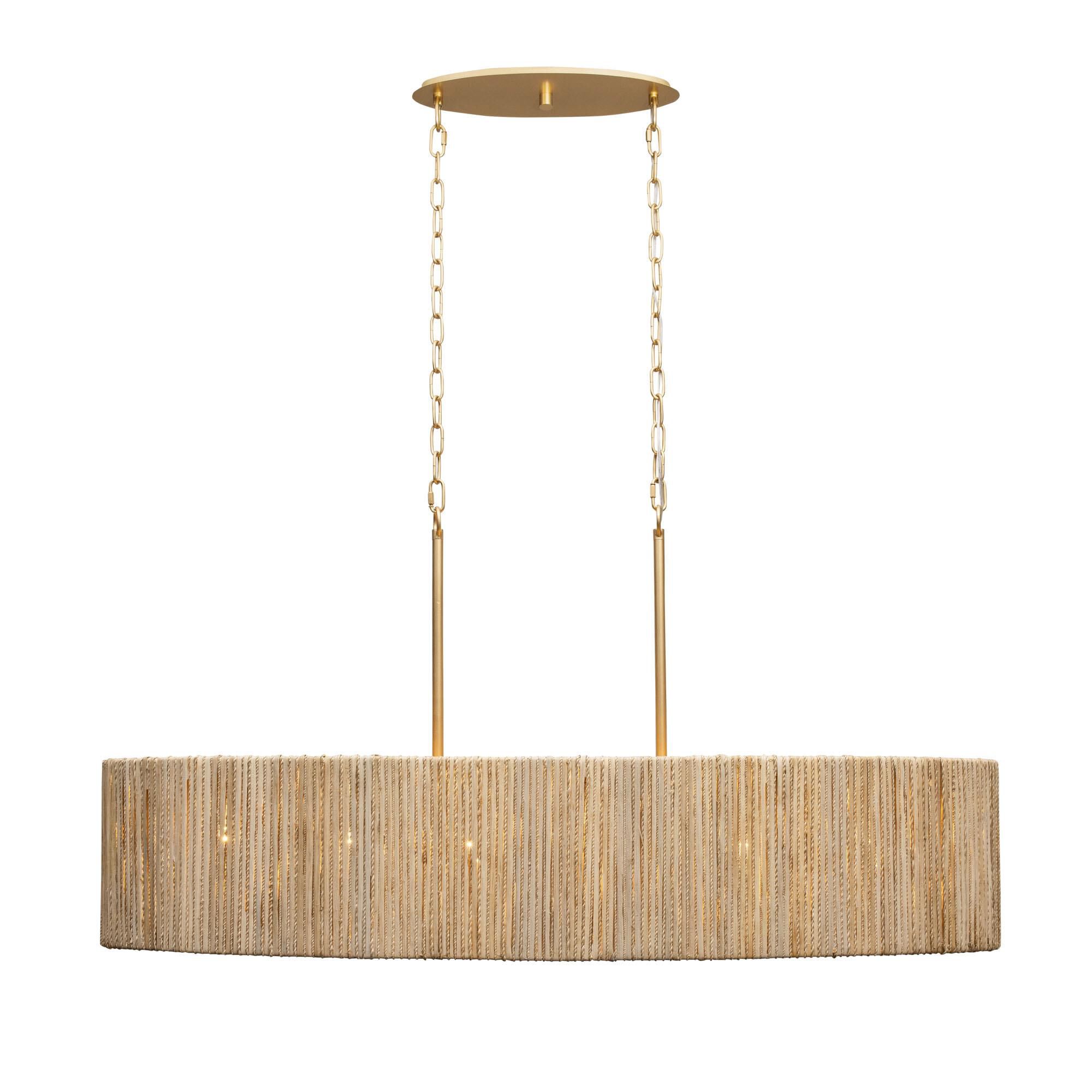 Jacob's Ladder 48 Inch 6 Light Linear Suspension Light by Varaluz