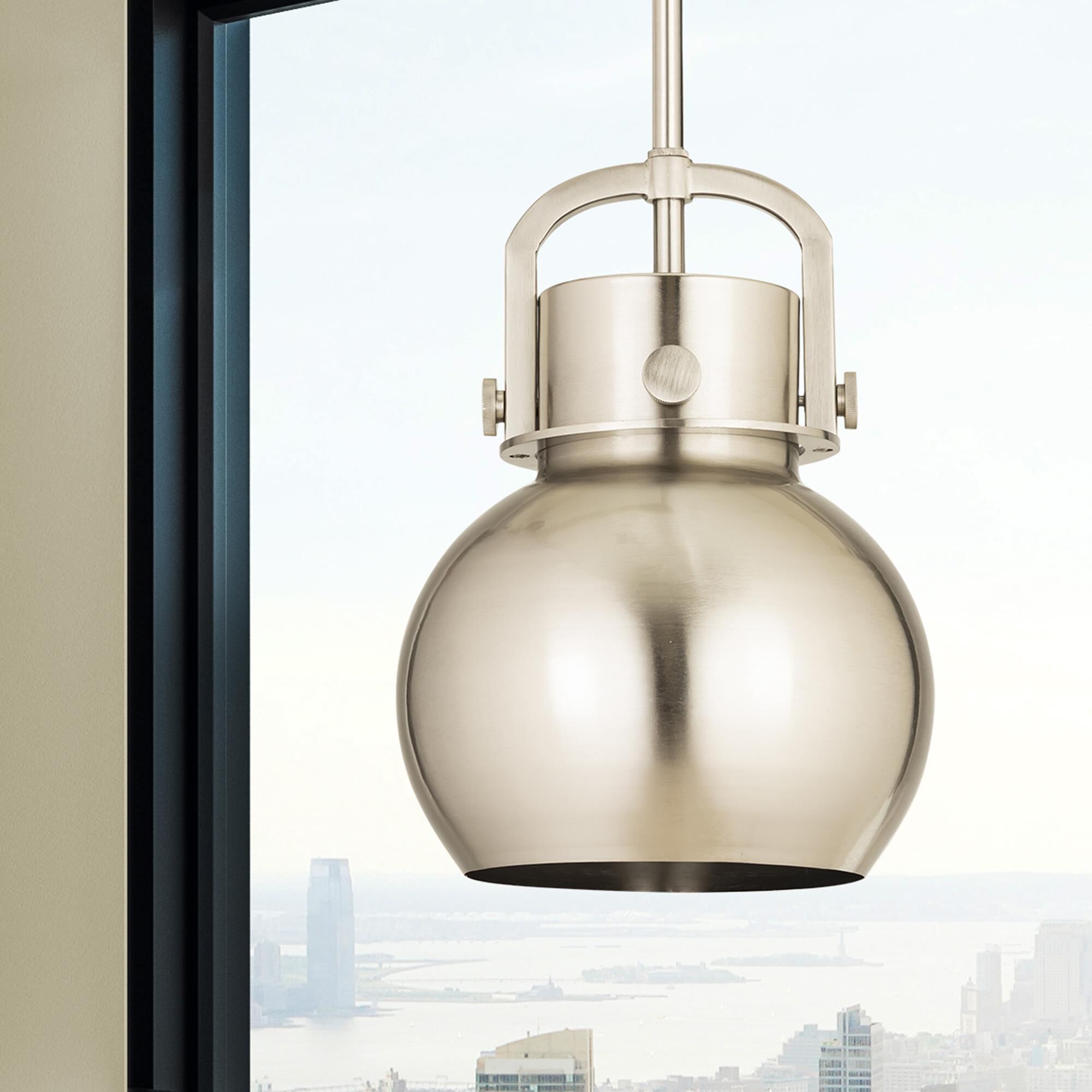 Bruno Marashlian Newton Sphere 8 Inch Mini Pendant by Innovations Lighting