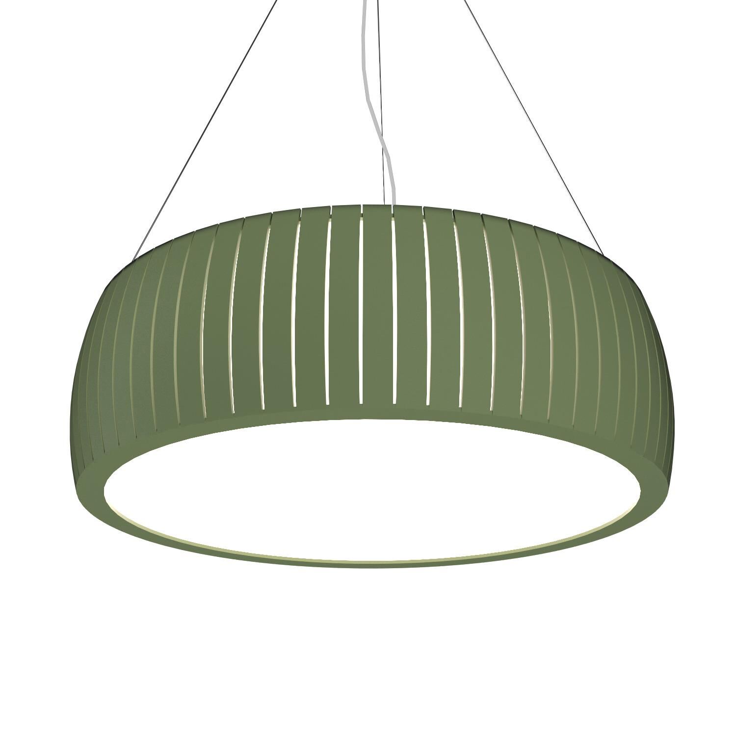 Accord Studio Barrel 19 Inch LED Large Pendant by Accord Lighting