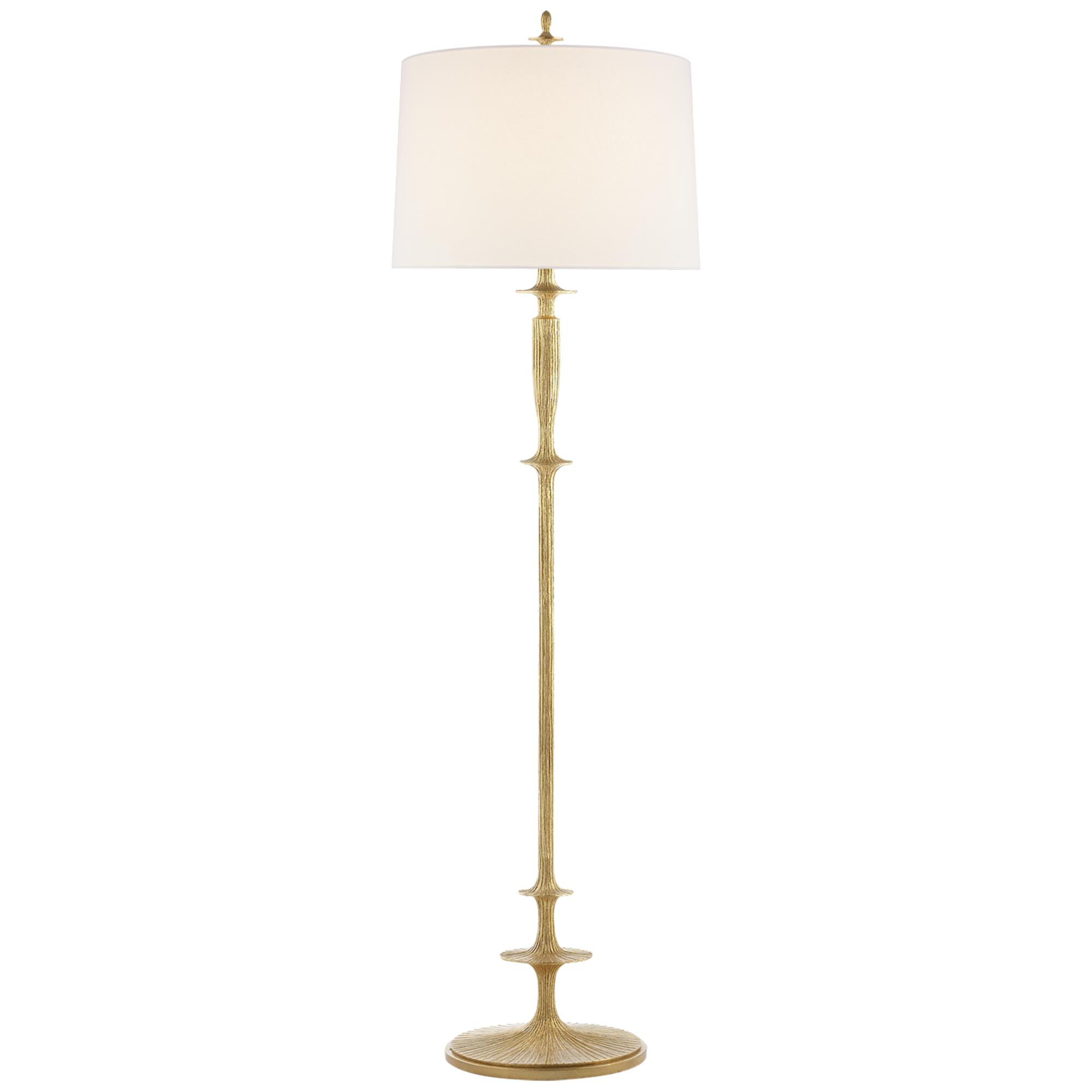 Shown in Gild finish and Linen shade