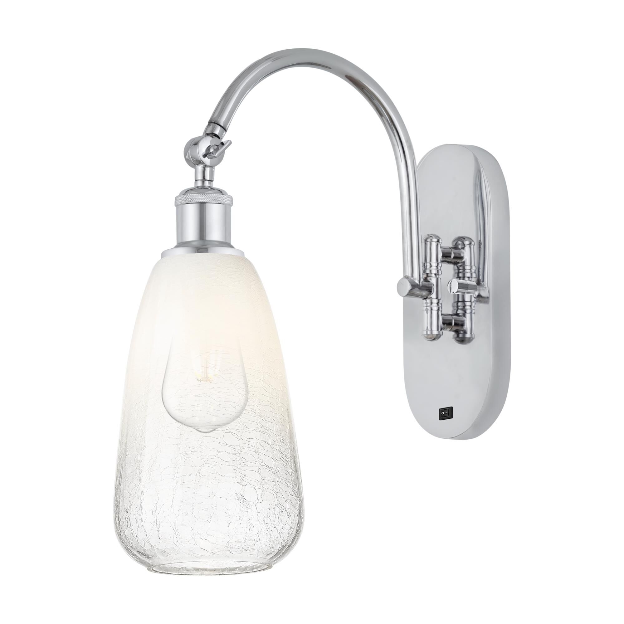 Bruno Marashlian Brookhaven Almond 6 Inch Wall Swing Lamp by Innovations Lighting