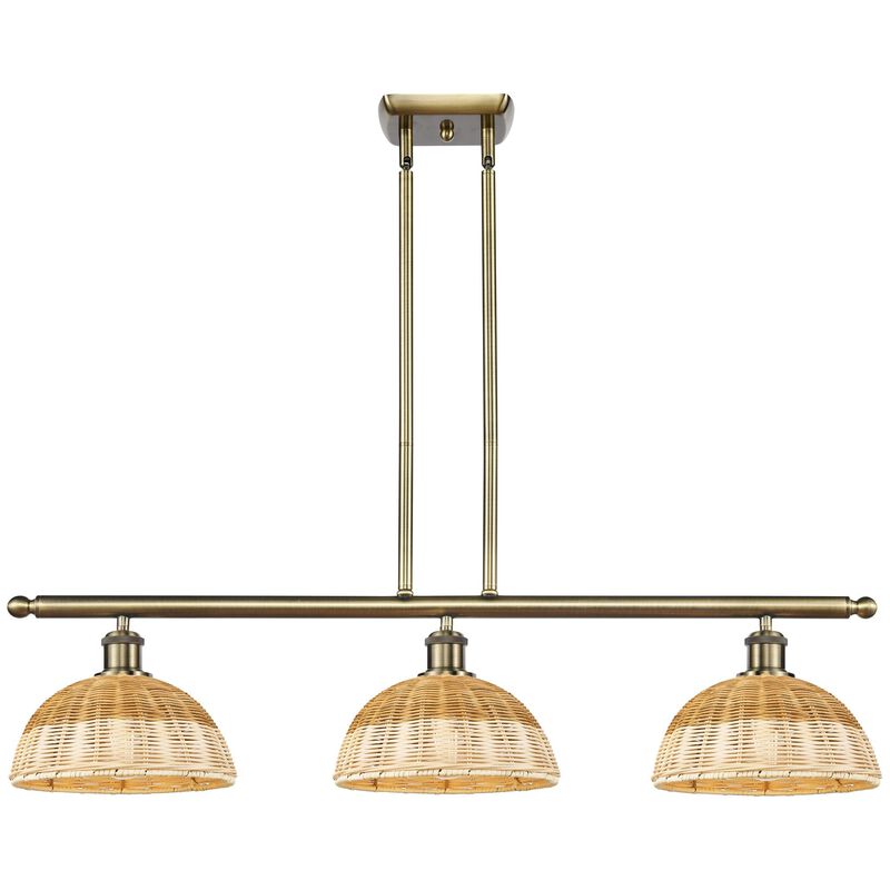 Bruno Marashlian Bristol Natural II 36 Inch Linear Suspension Light by Innovations Lighting