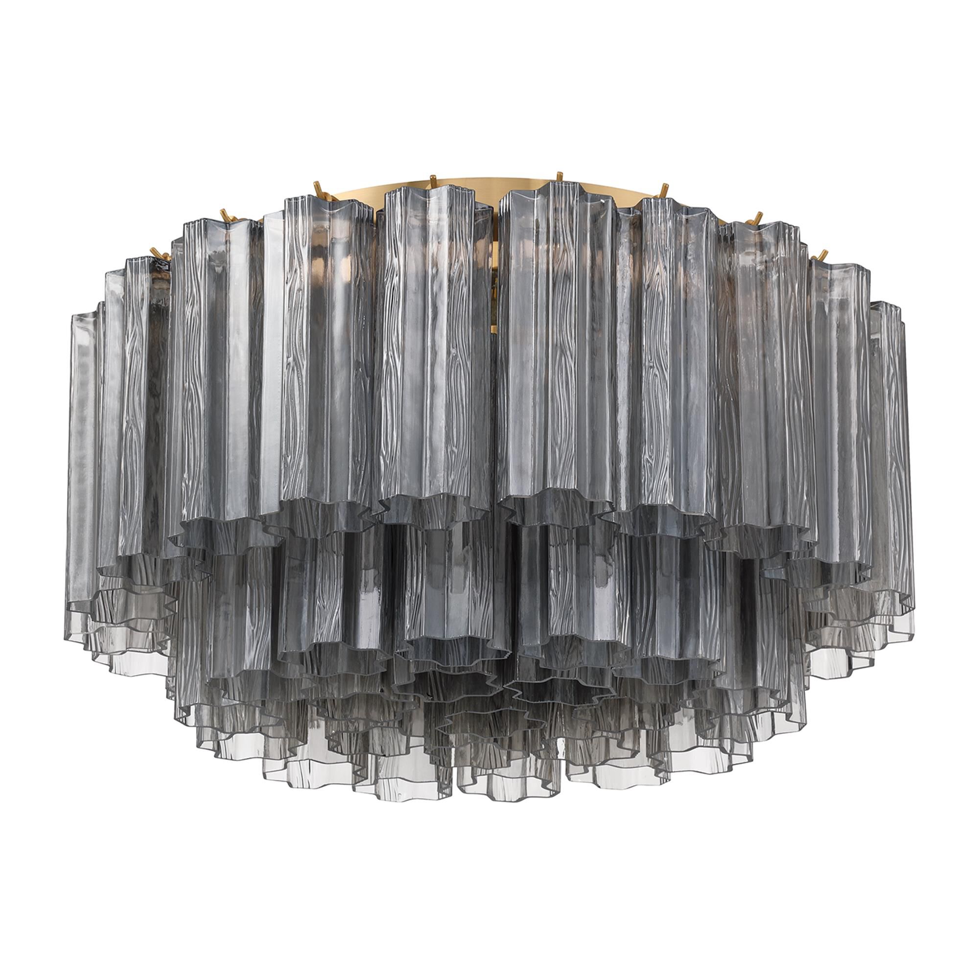 Addis 22 Inch 7 Light Semi Flush Mount,
