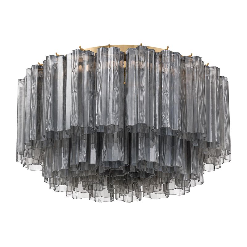 Addis 22 Inch 7 Light Semi Flush Mount by Crystorama