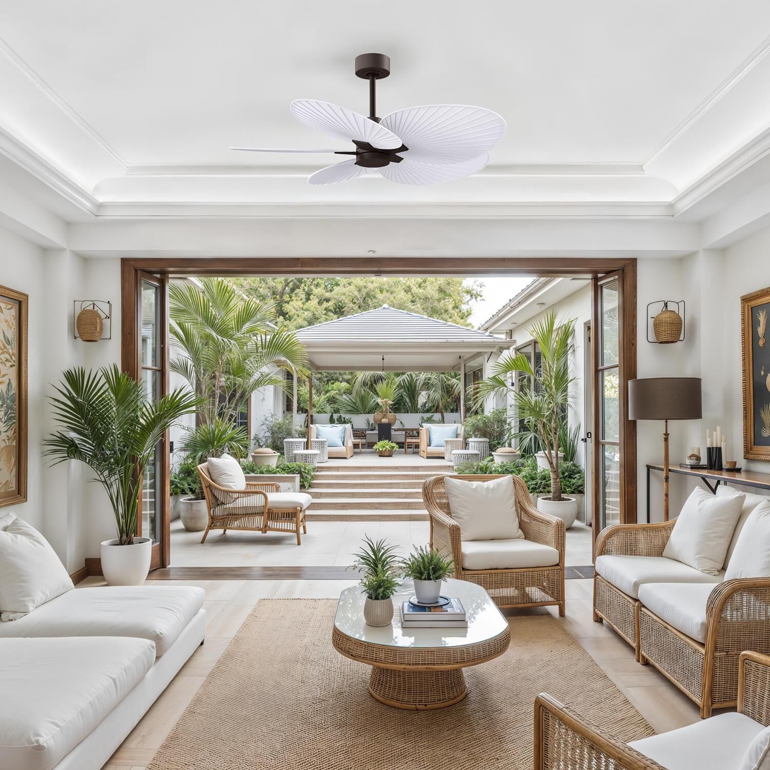 Alessandra Tropical 48 Inch Ceiling Fan by Matthews Fan Company