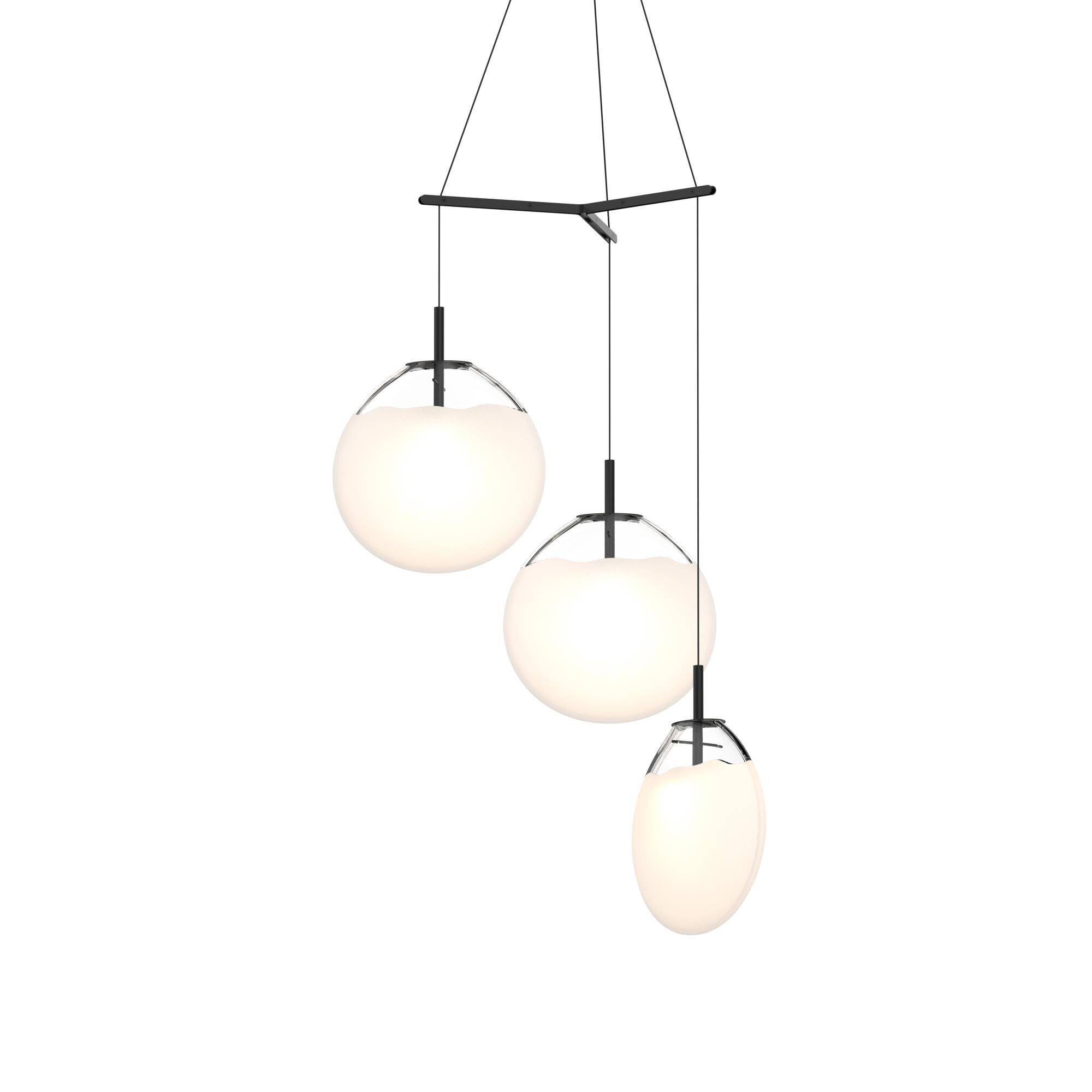 Cantina 36 Inch 3 Light LED Multi Light Pendant by SONNEMAN