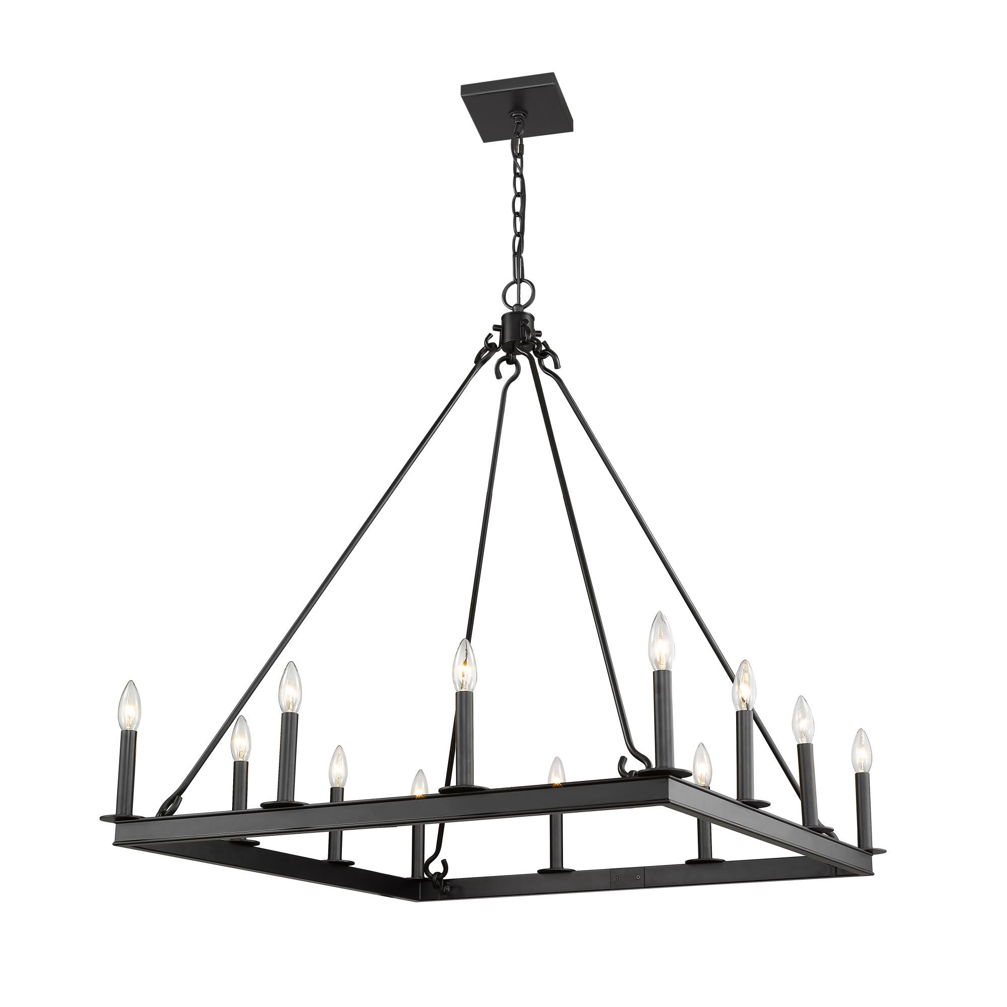 Barclay 34 Inch 12 Light Chandelier by Z-Lite