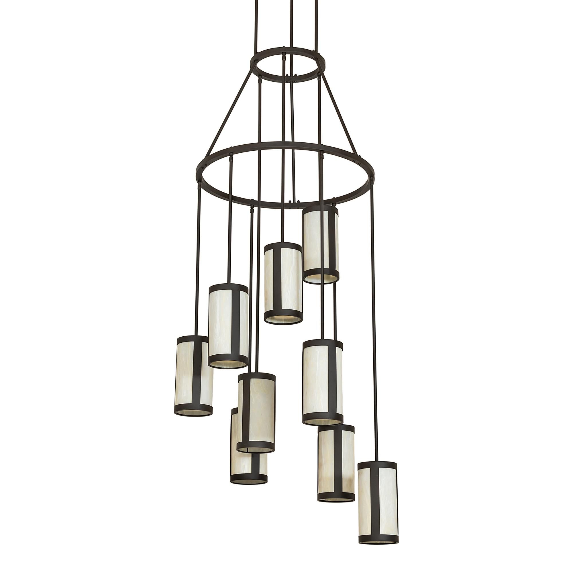 Cartier 35 Inch 12 Light Multi Light Pendant by Meyda Lighting