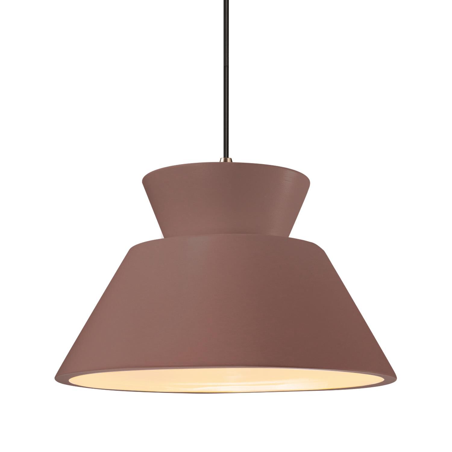 Shown in Dark Bronze finish and Canyon Clay shade