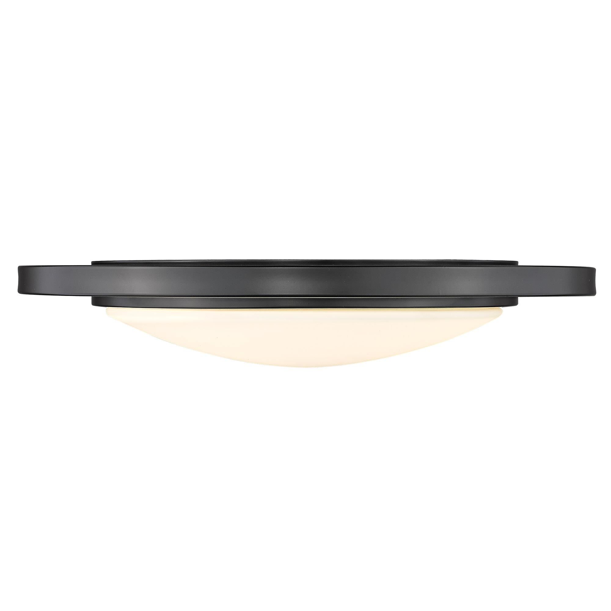 Astra 16 Inch 1 Light LED Flush Mount by Golden Lighting