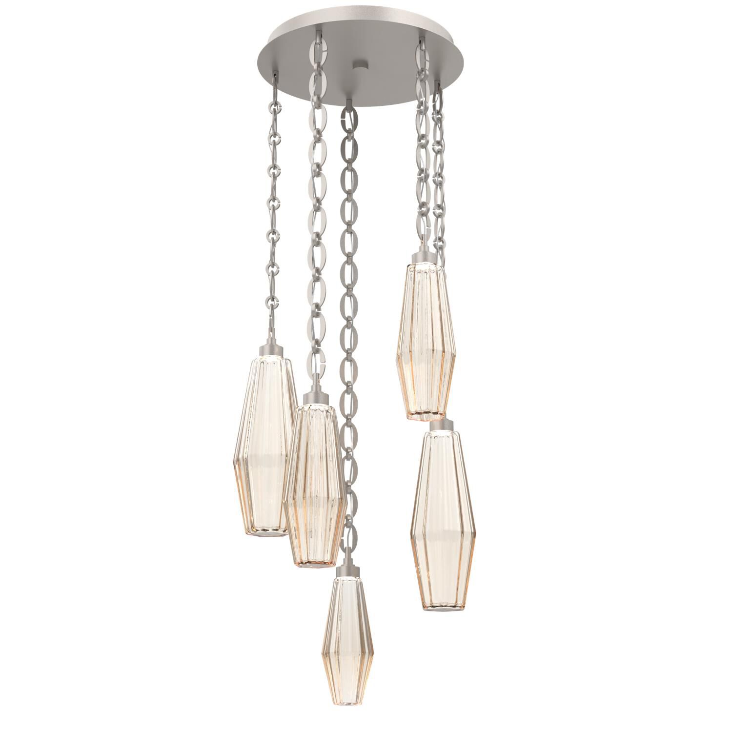 Levi Wilson Aalto 20 Inch Multi Light Pendant by Hammerton Studio
