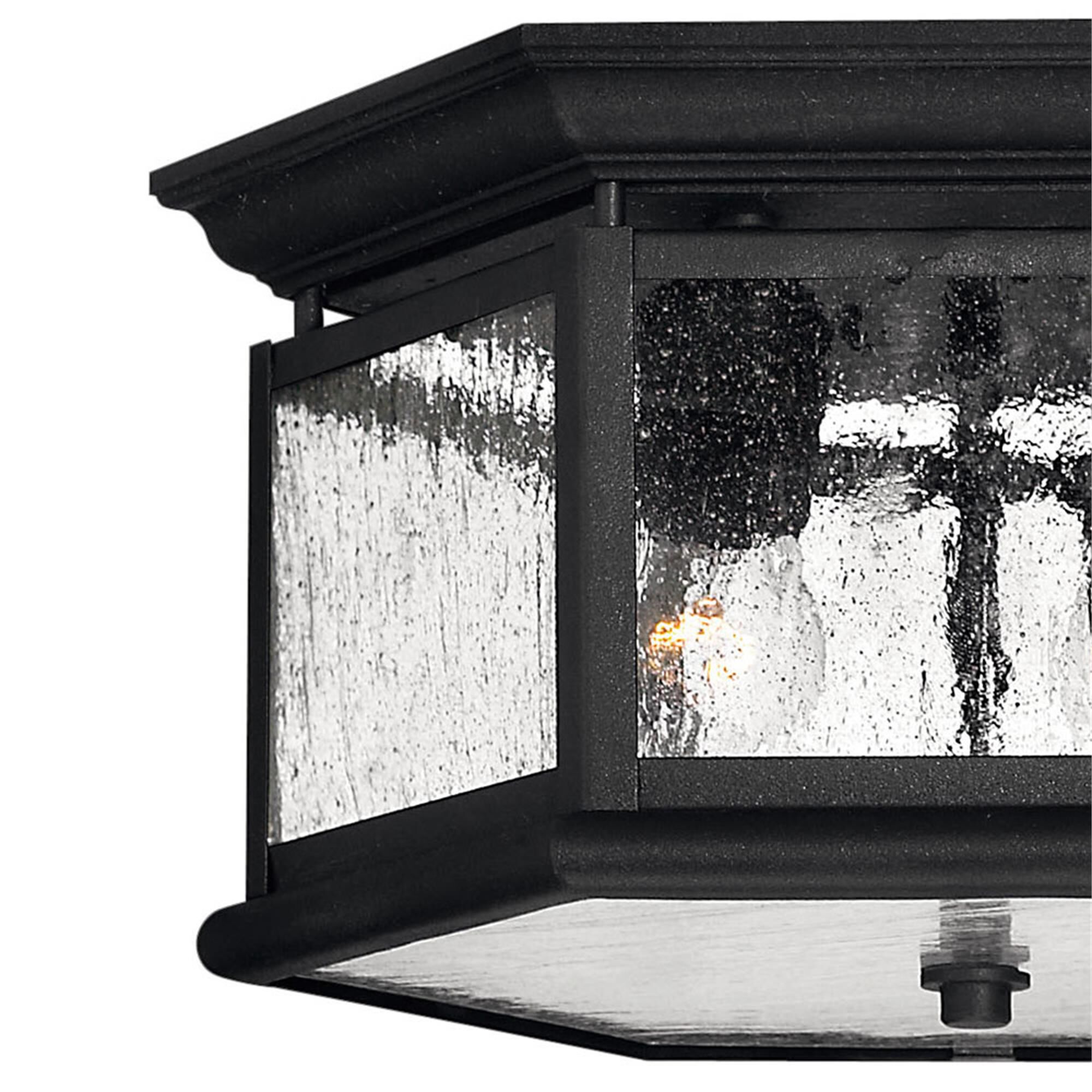 Edgewater 13 Inch 2 Light Outdoor Flush Mount,