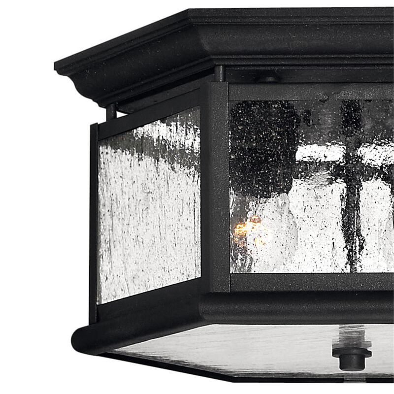 Edgewater 13 Inch 2 Light Outdoor Flush Mount by Hinkley