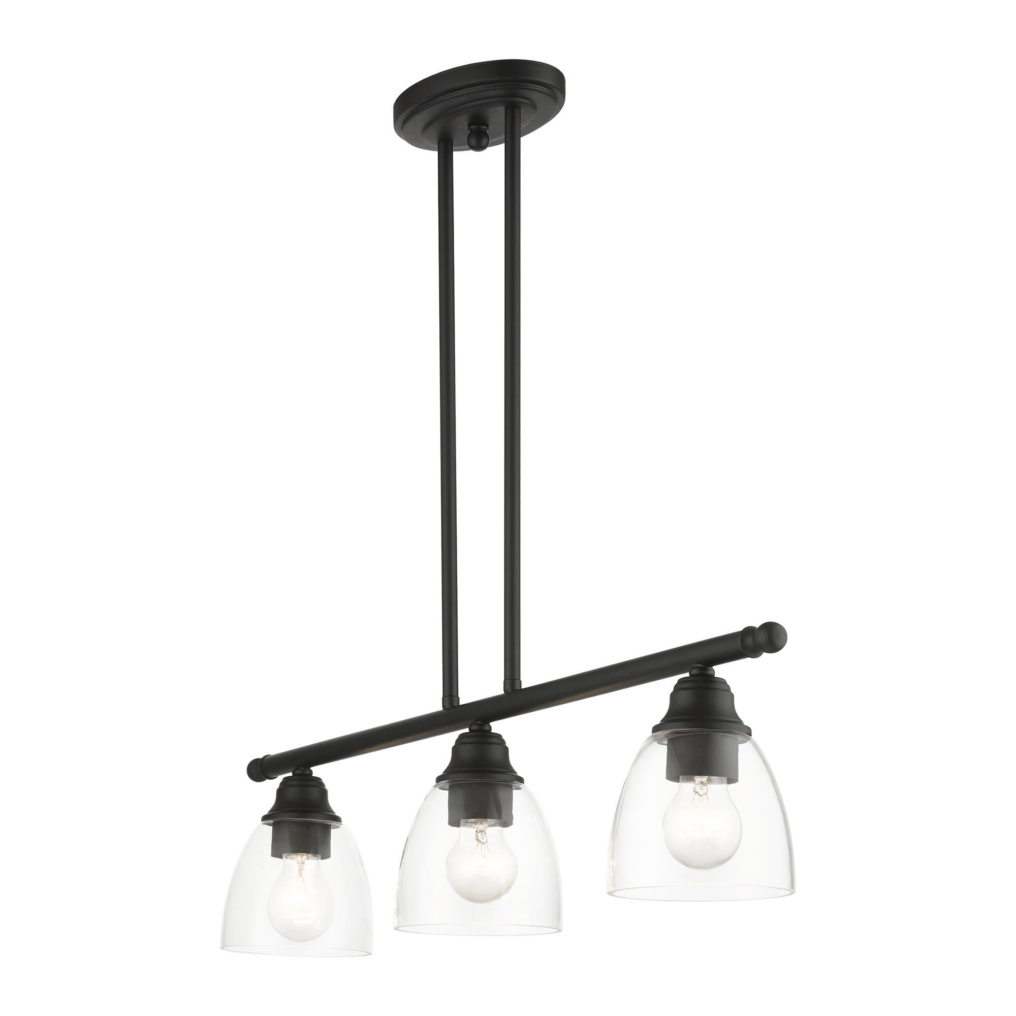 Montgomery 30 Inch 3 Light Linear Suspension Light by Livex Lighting