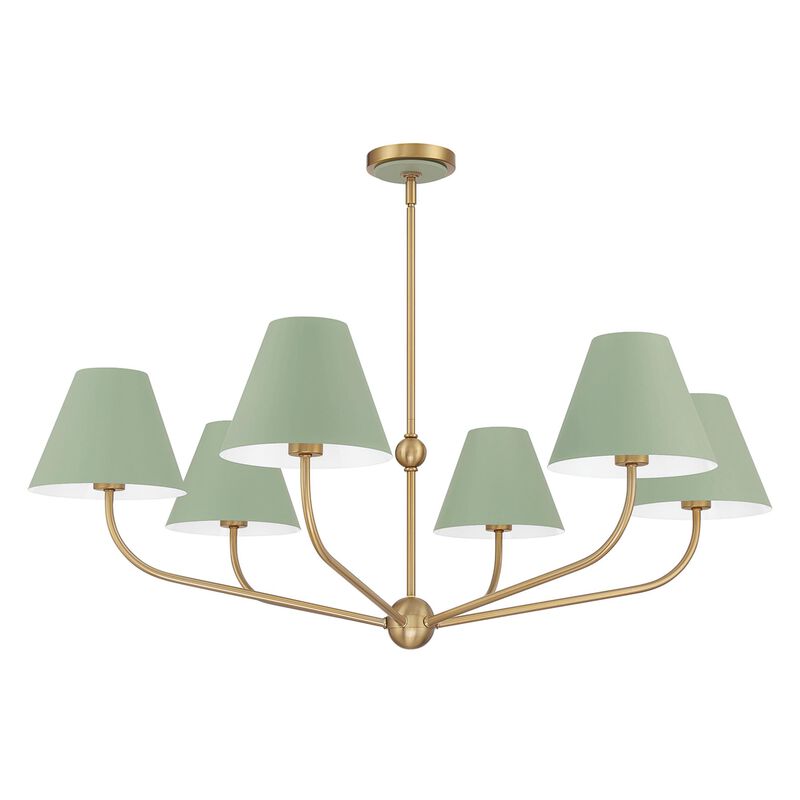 Xavier 40 Inch Chandelier by Crystorama