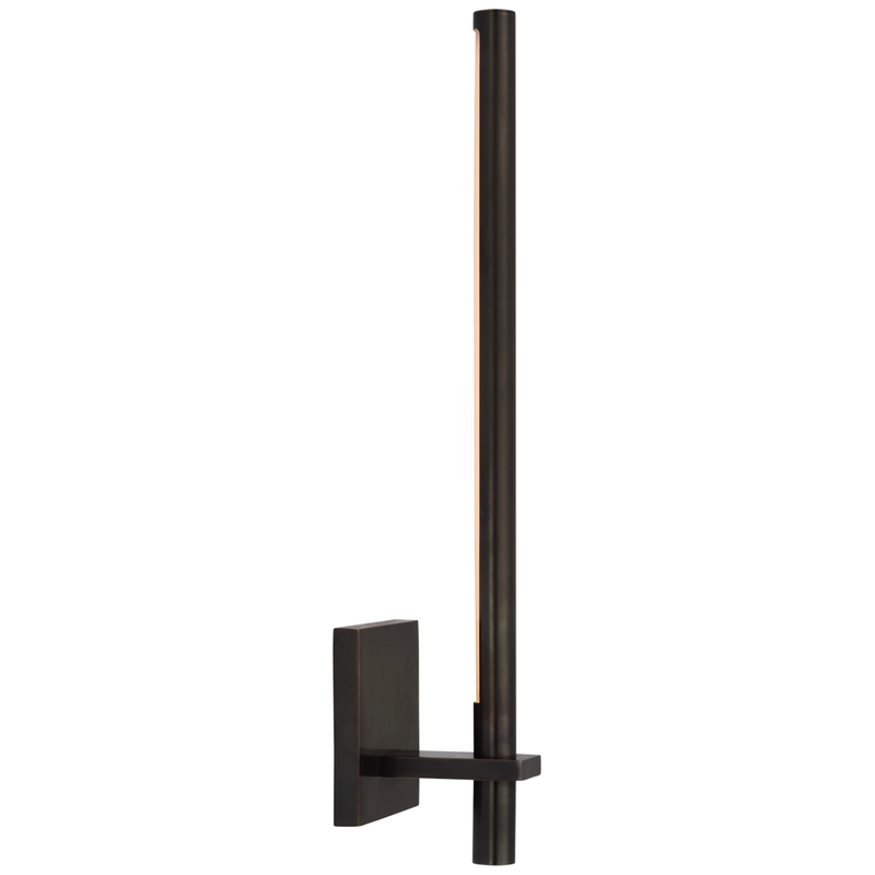 Visual Comfort Signature Collection Kelly Wearstler Axis 19 Inch LED Wall Sconce