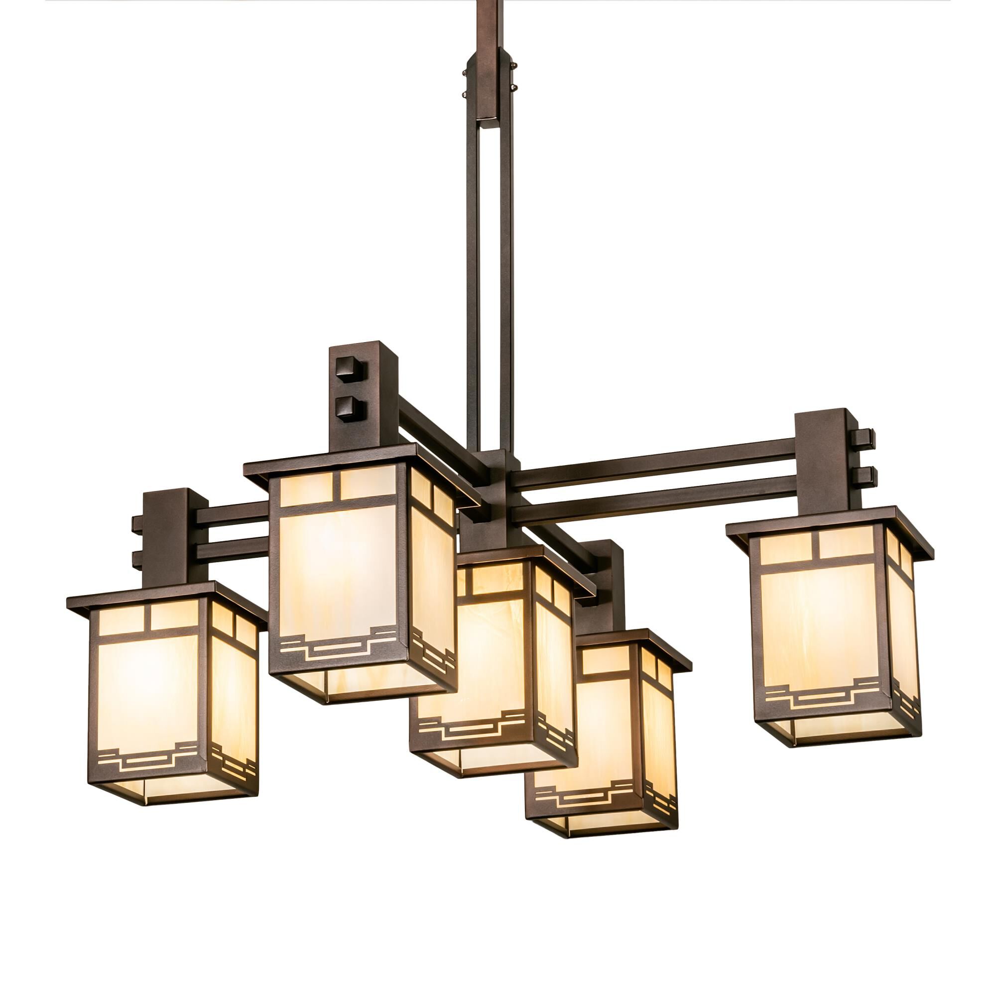 Roylance 51 Inch 8 Light Chandelier by Meyda Lighting