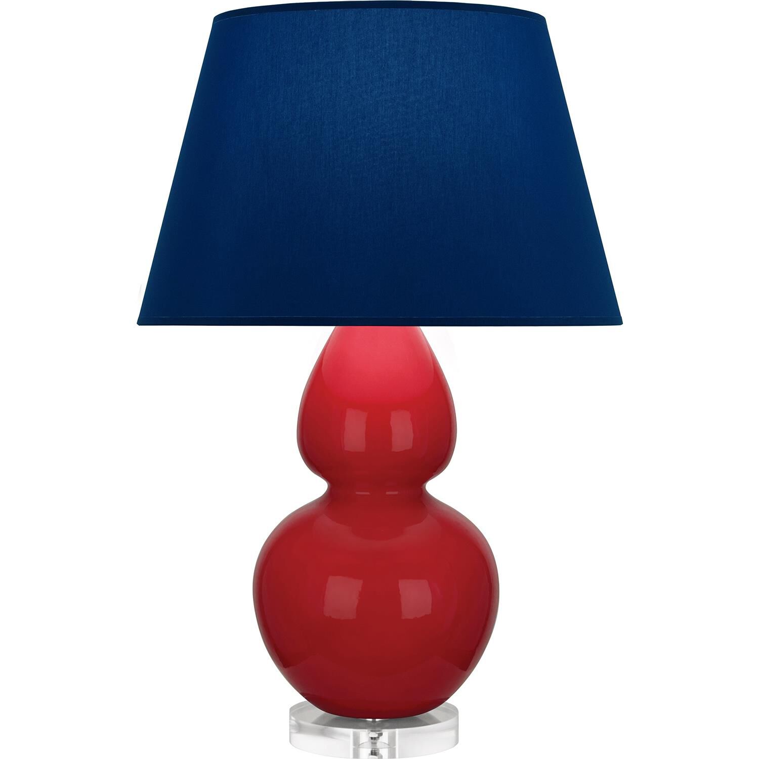 Double Gourd 31 Inch Table Lamp by Robert Abbey