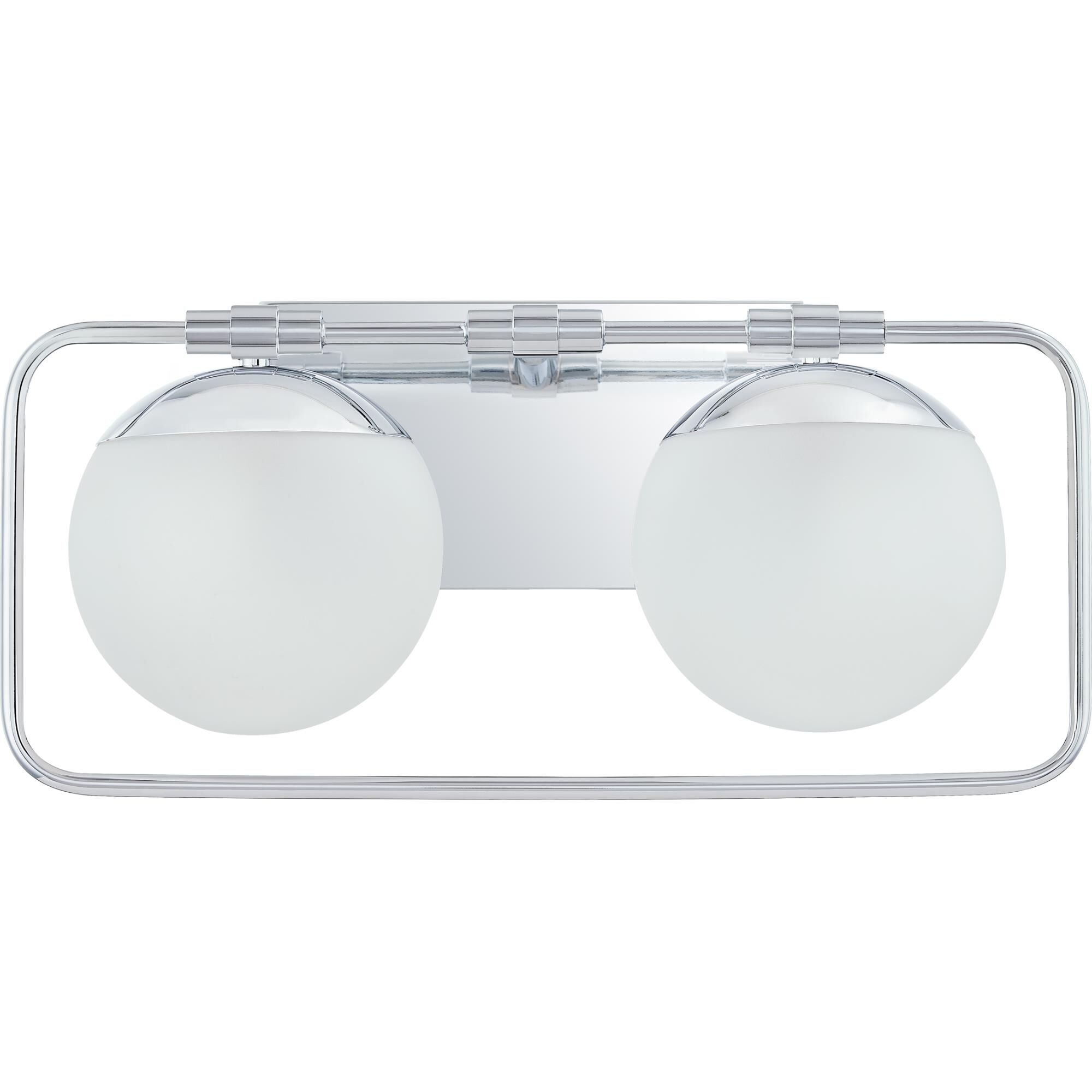 Shown in Polished Chrome finish and Clear Glass With Sandblasted Interior shade