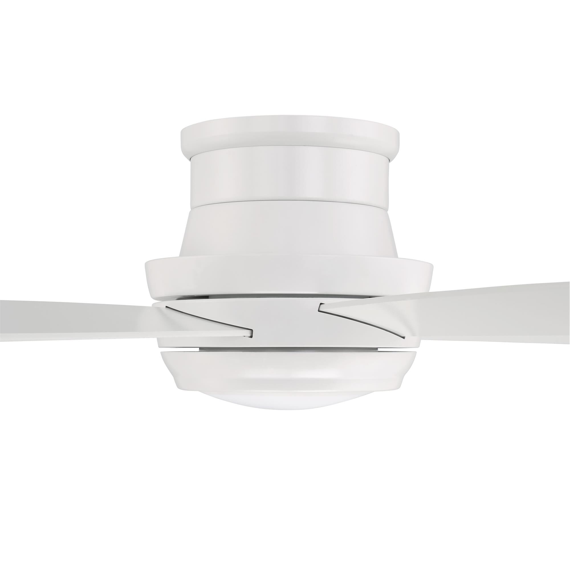 Tempo Hugger 44 Inch Ceiling Fan with Light Kit,