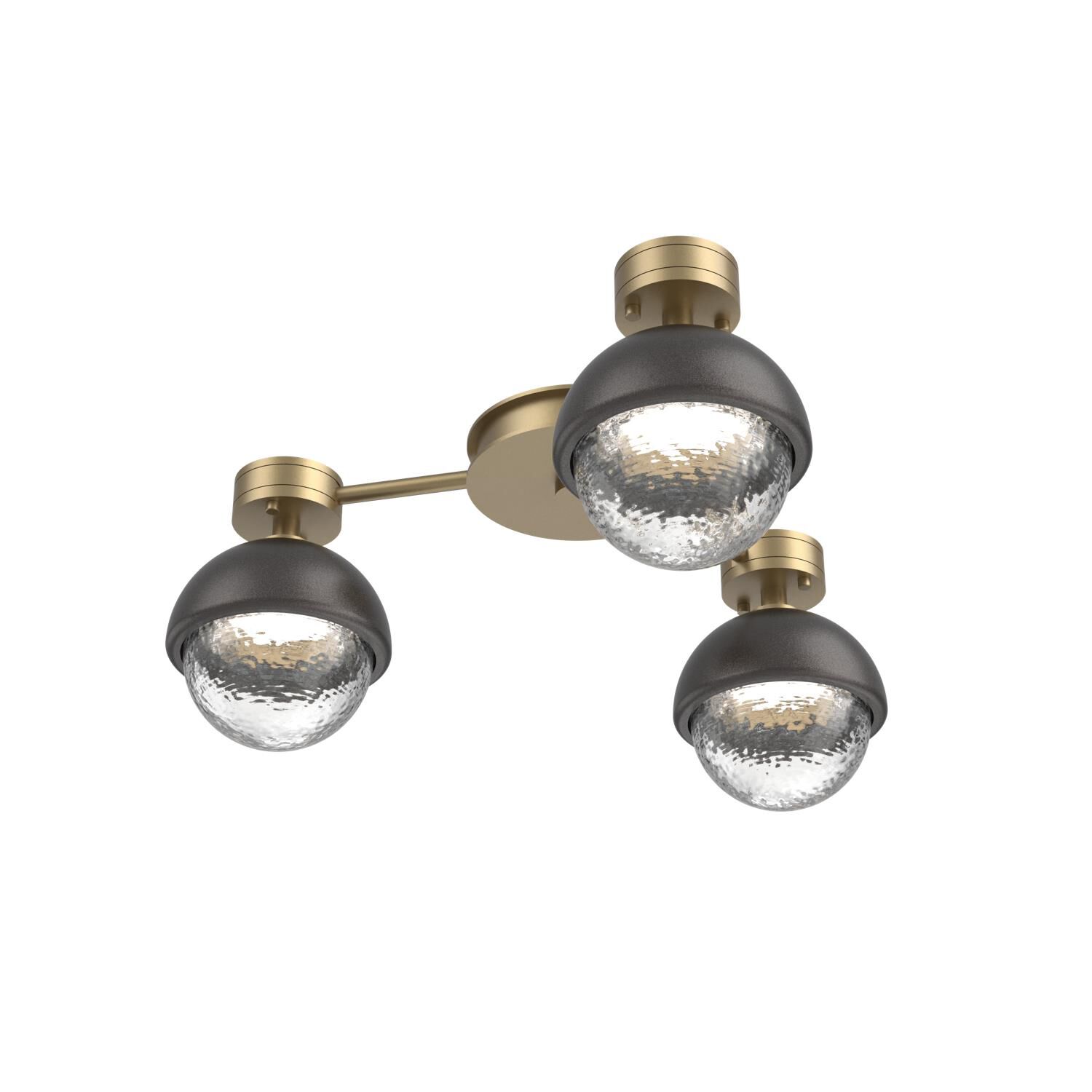 Levi Wilson Cabochon 23 Inch Flush Mount by Hammerton Studio