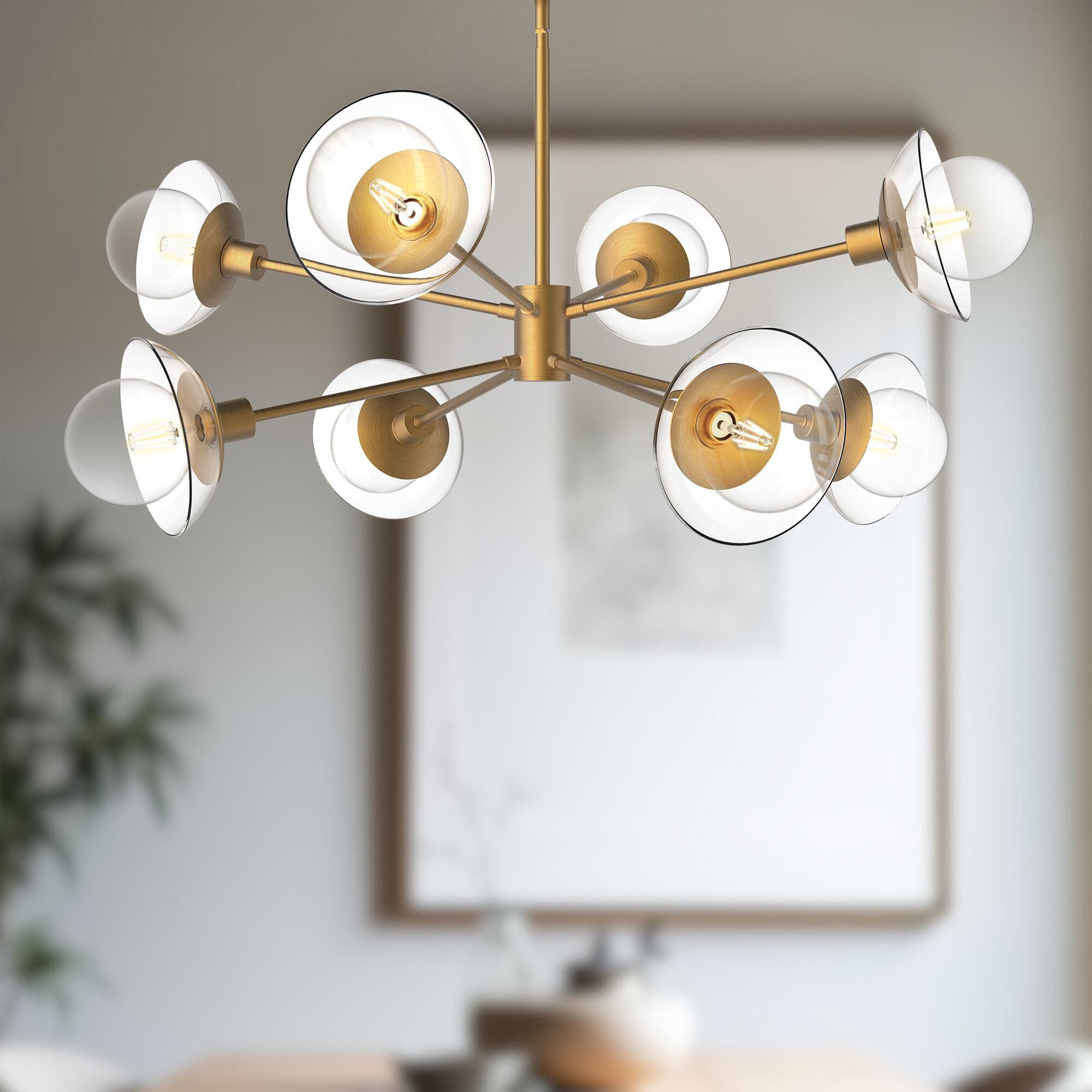 Francesca 8 Light Chandelier by Alora Mood