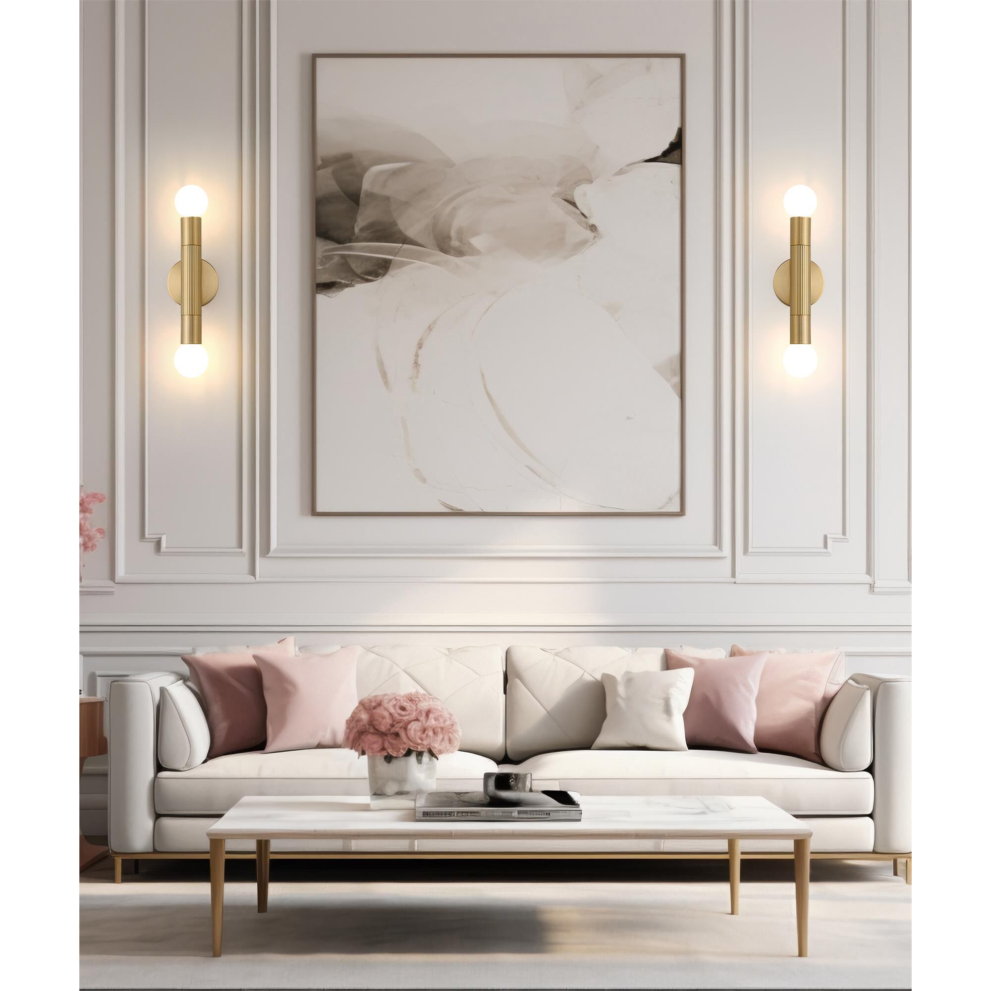 Shown in Modern Gold finish