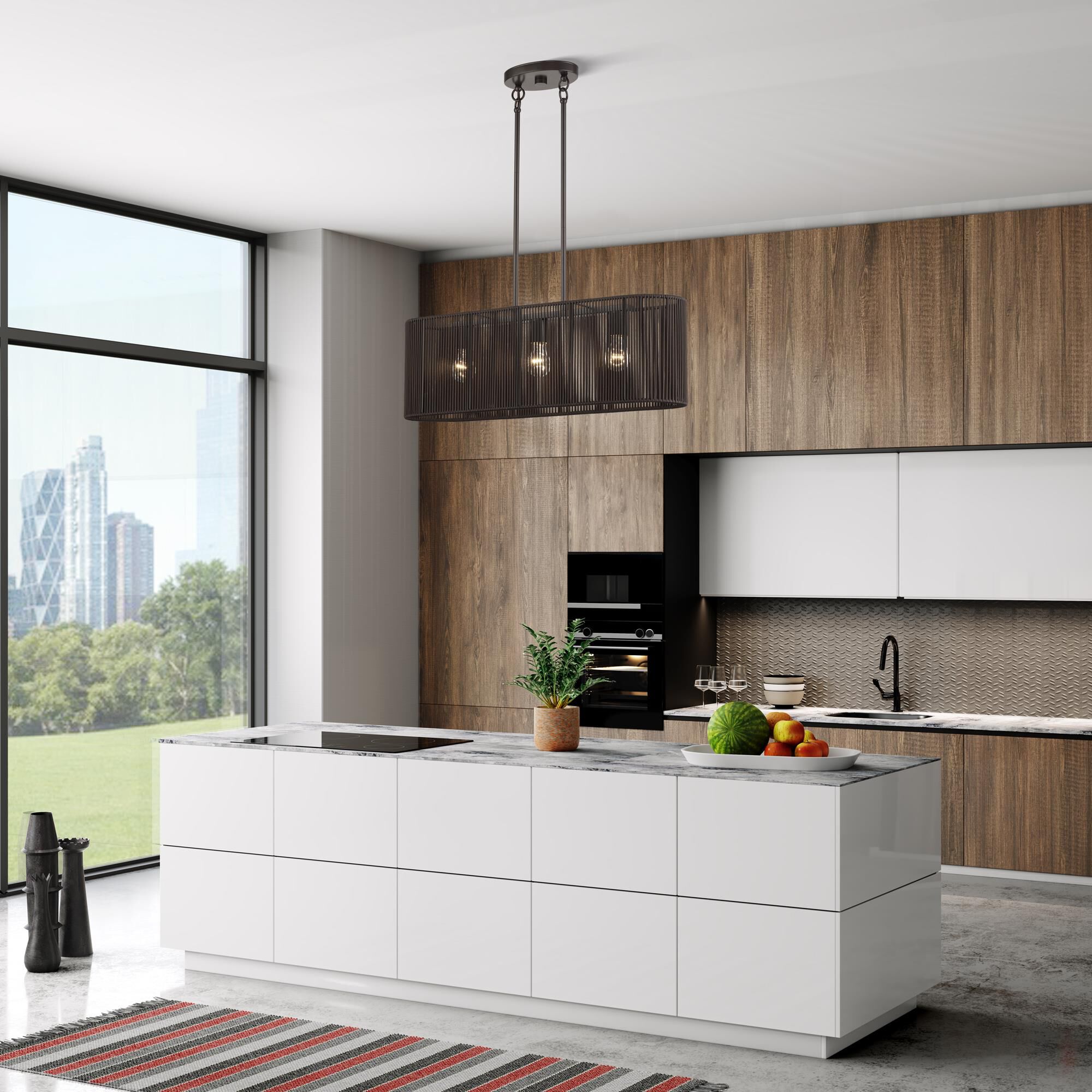 Acordia 30 Inch Linear Suspension Light by Livex Lighting