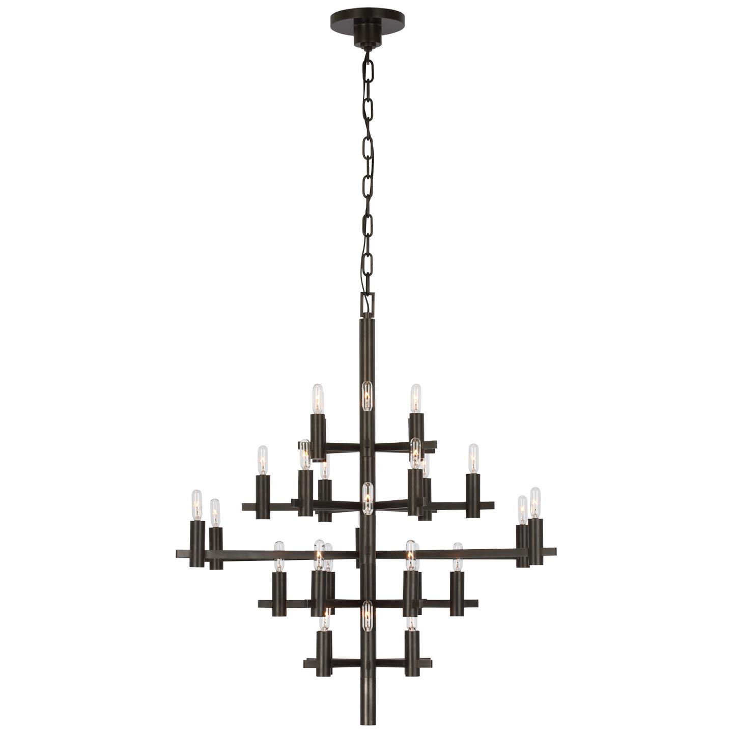 Chapman & Myers Sonnet 32 Inch 30 Light Chandelier by Visual Comfort Signature Collection