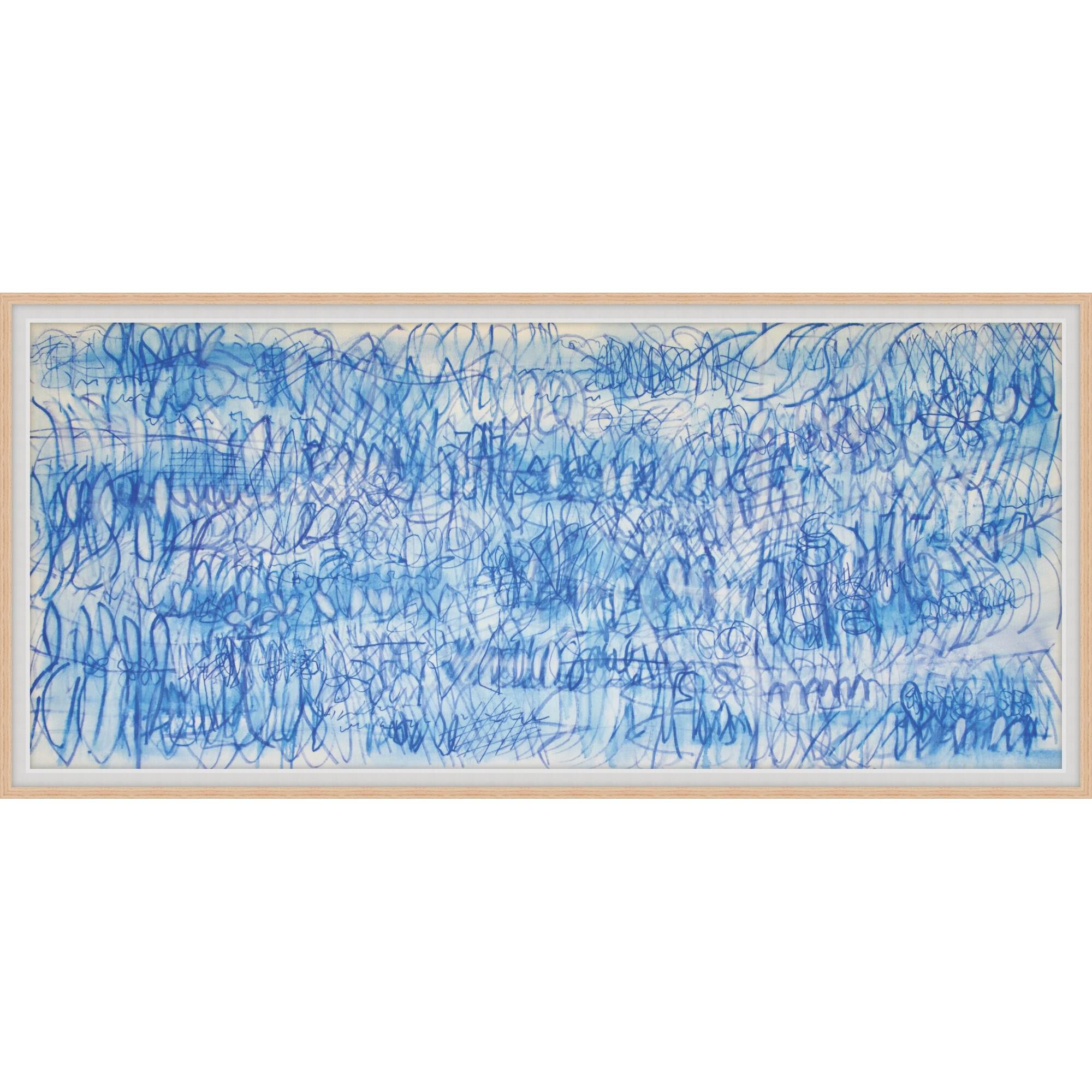 Blue Tide Print by LEVEL57