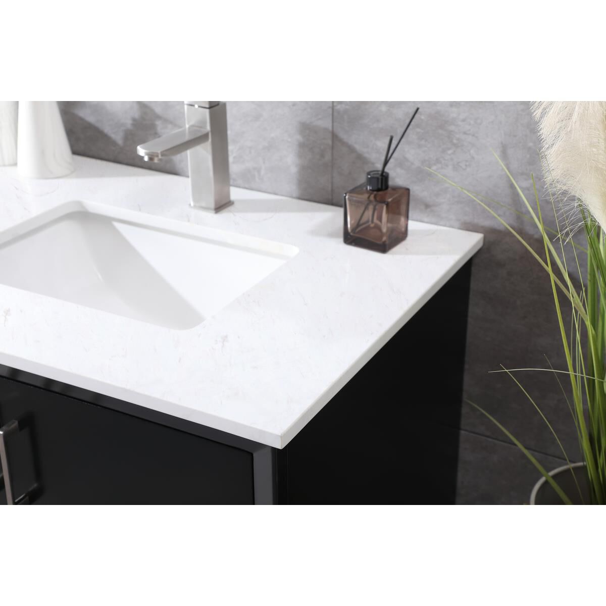 Shown in Black finish