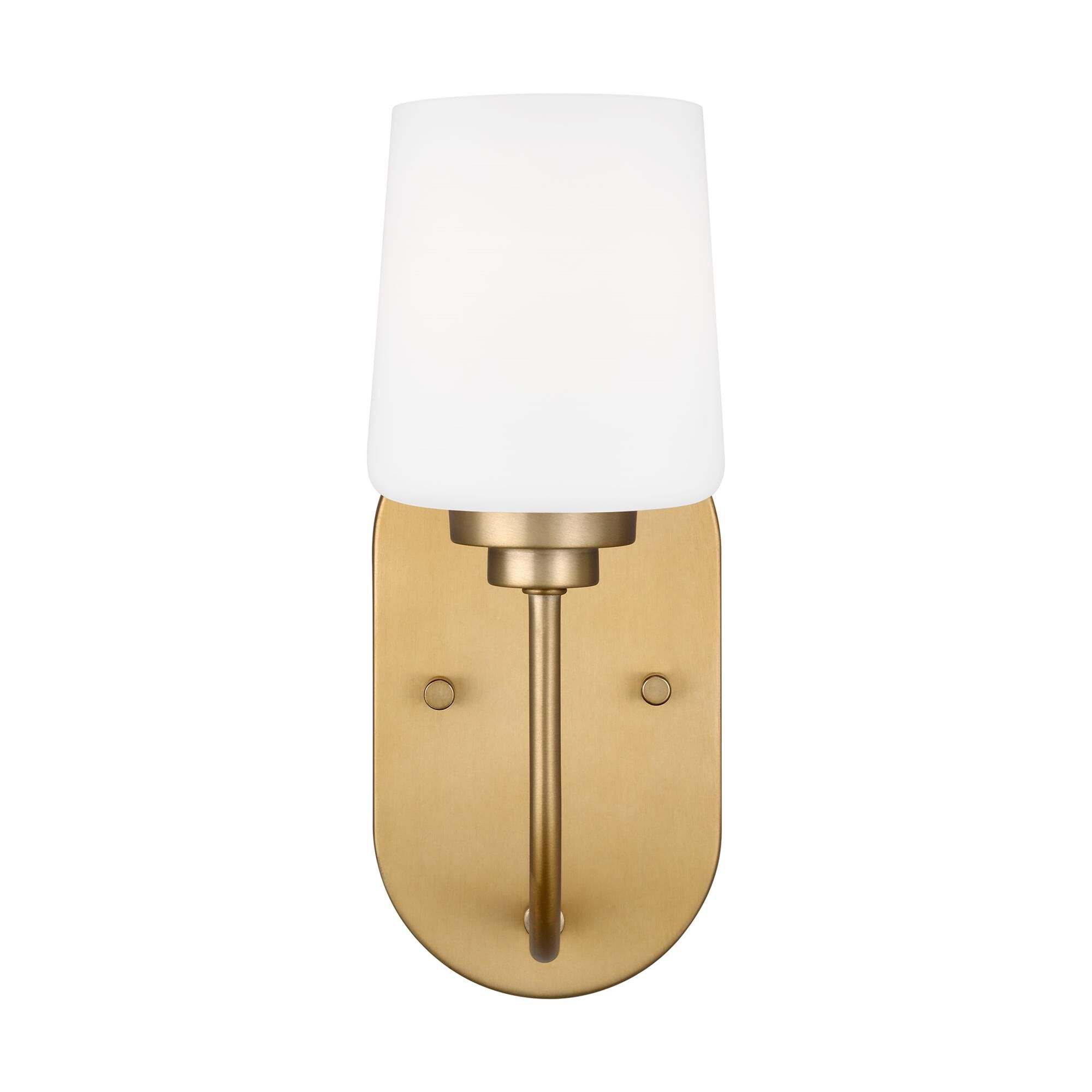 Shown in Satin Brass finish and Etched / White Inside glass and Etched / White Inside Glass shade