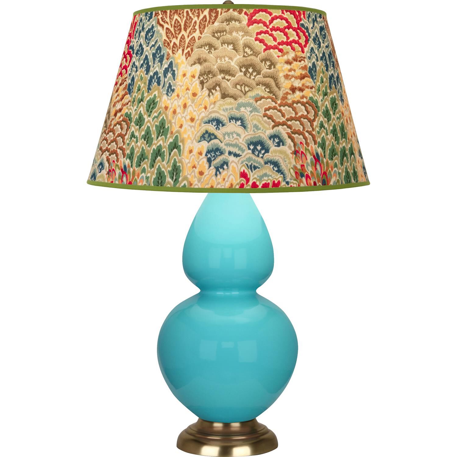 Double Gourd 31 Inch Table Lamp by Robert Abbey