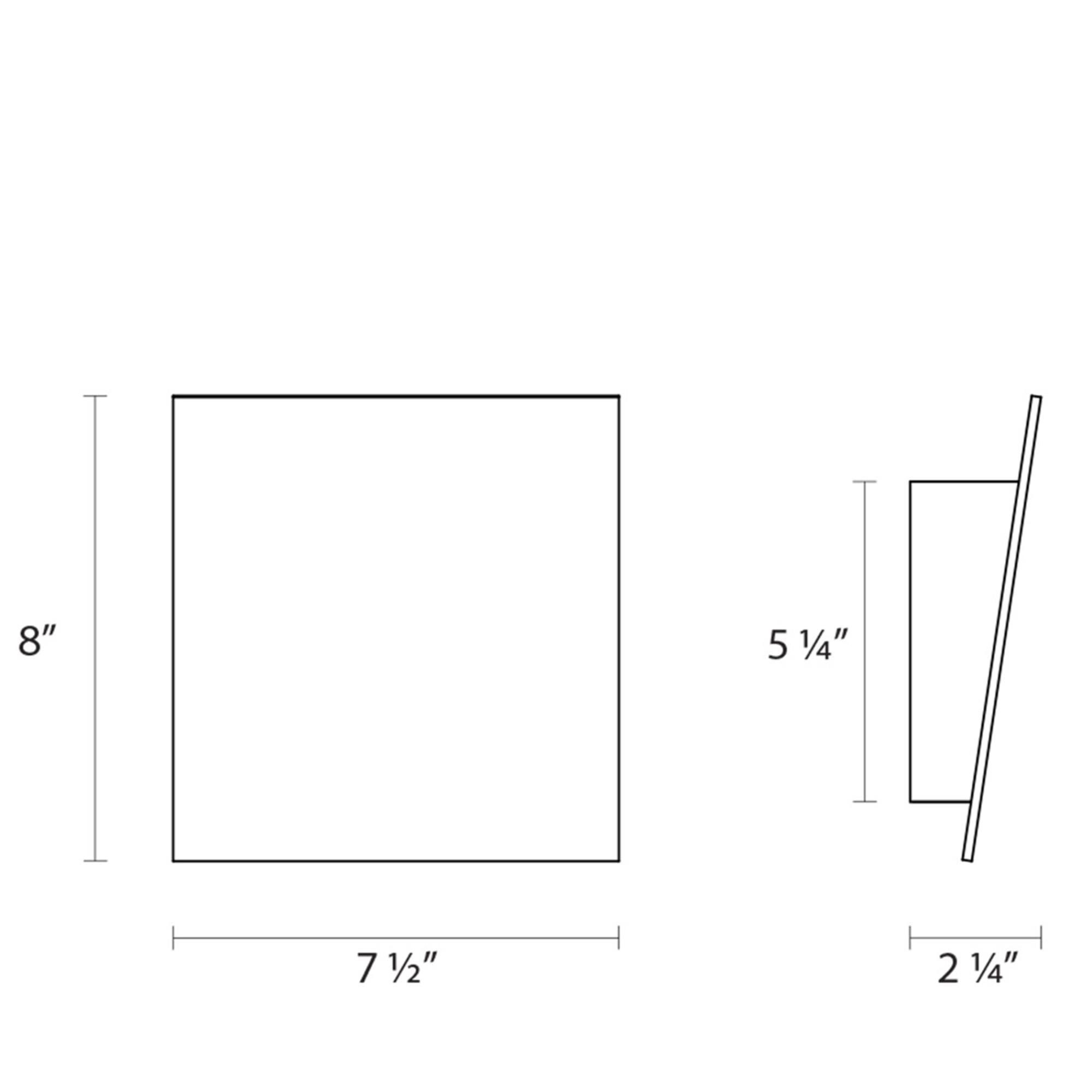 Angled Plane Wall Sconce by SONNEMAN