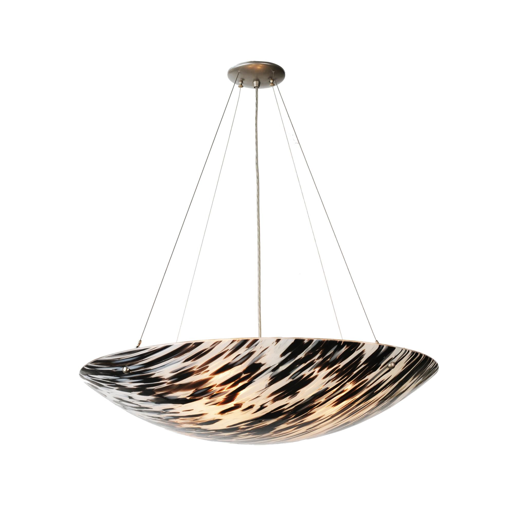 La Perla Nera 30 Inch Large Pendant by Meyda Lighting