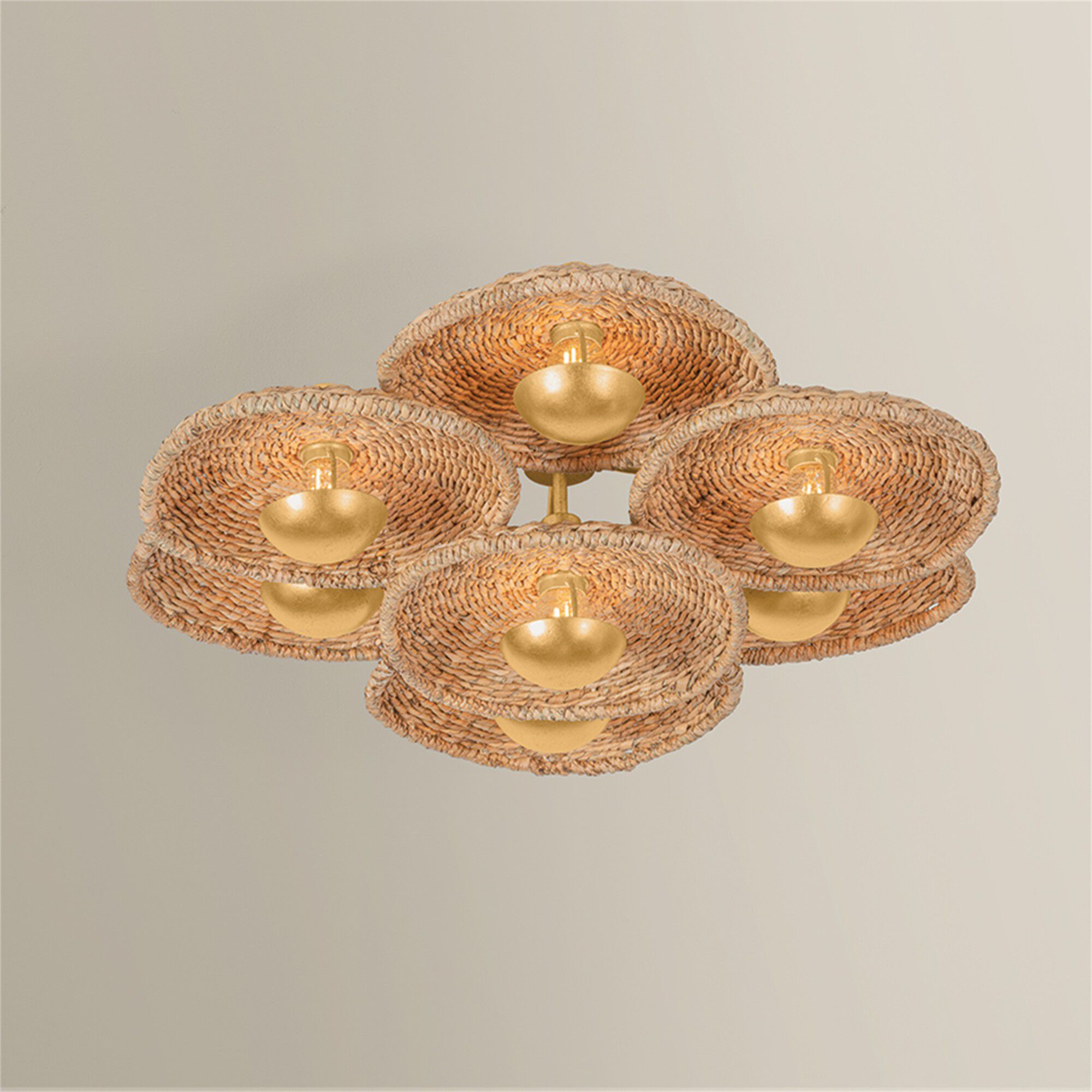 Colline 26 Inch Semi Flush Mount,