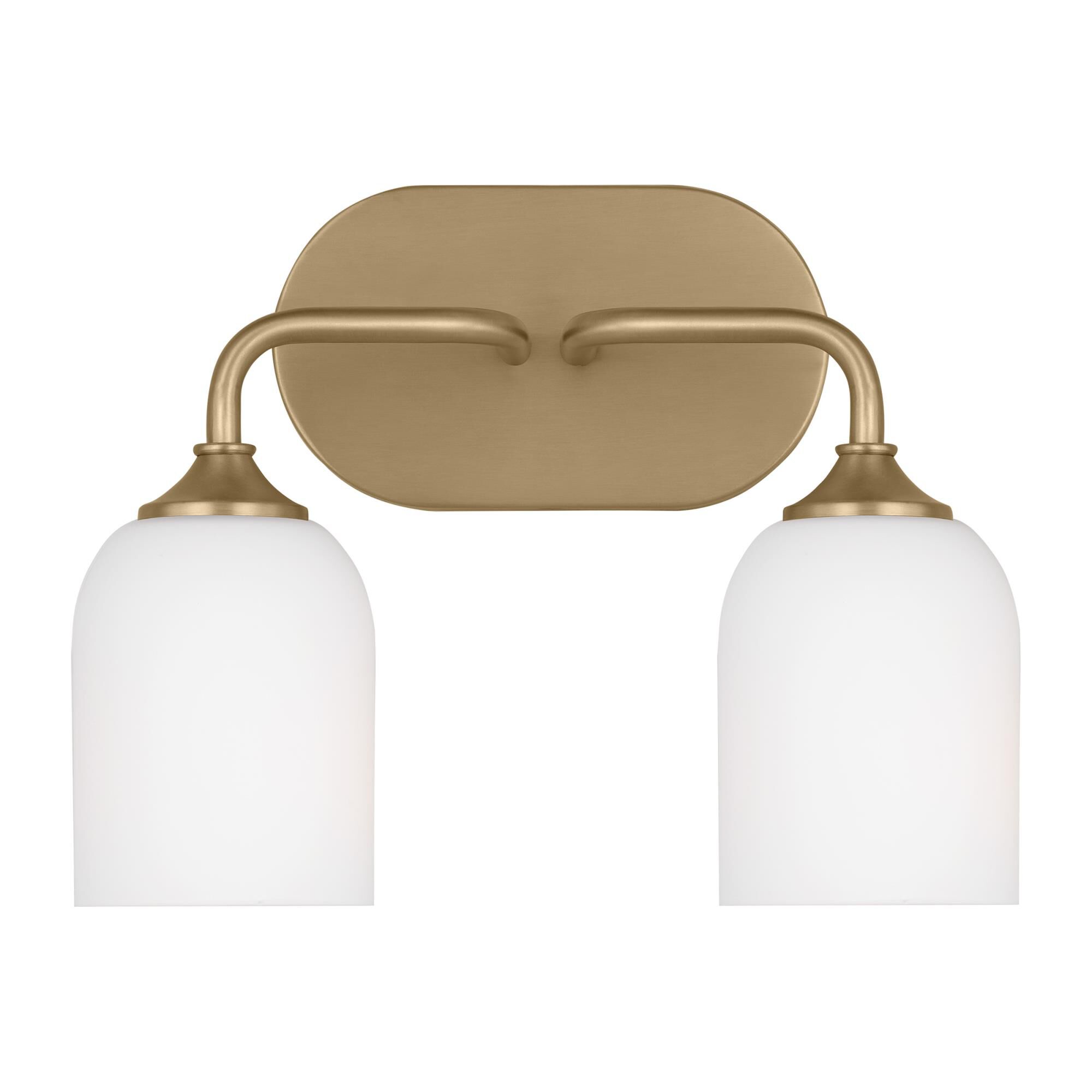 Shown in Satin Bronze finish and Etched / White Inside Glass s shade