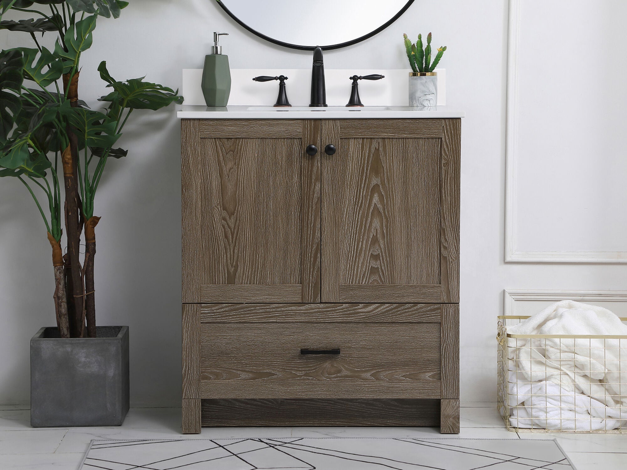 Soma 19 Inch Bath Vanity Cabinet,