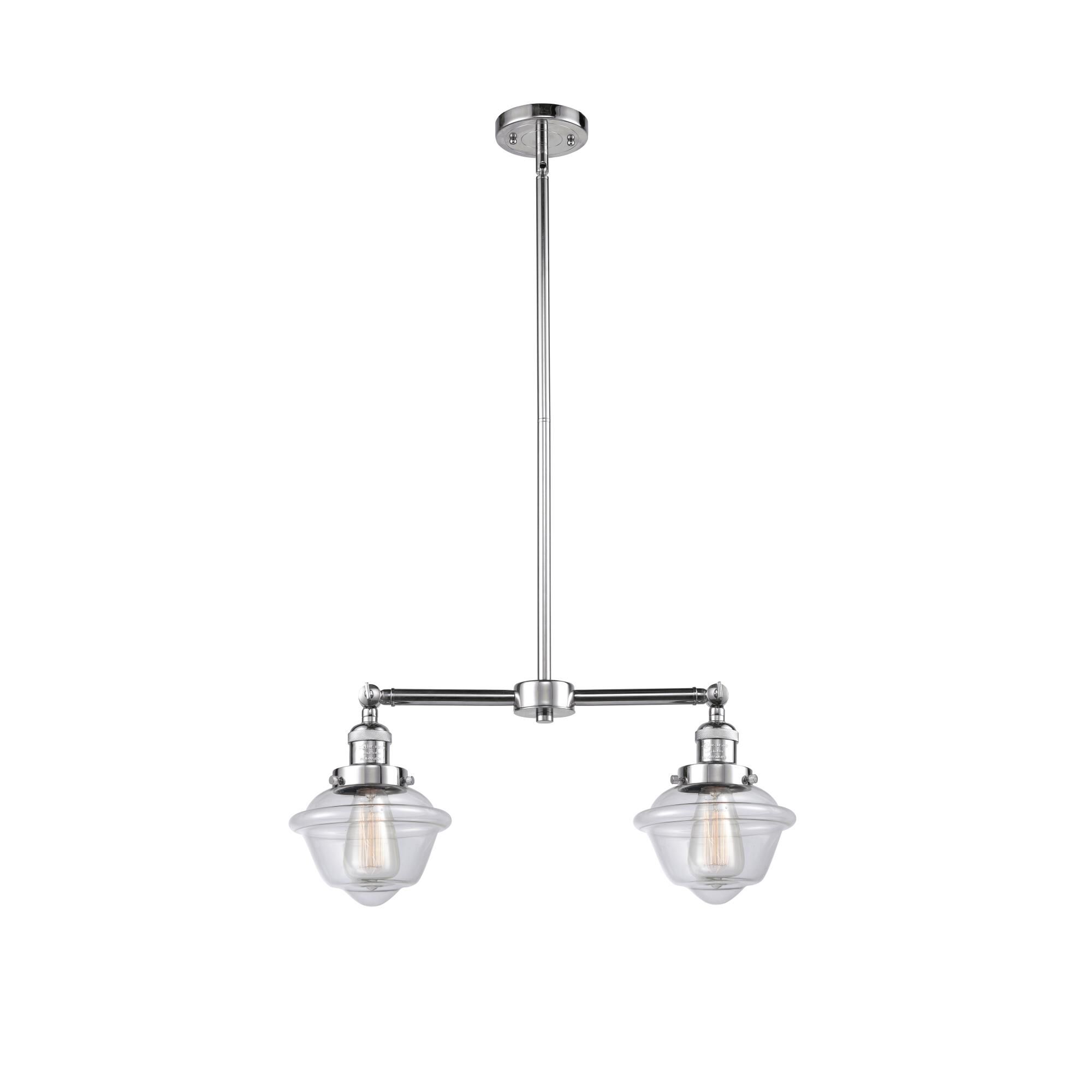 Bruno Marashlian Small Oxford 24 Inch 2 Light Chandelier by Innovations Lighting
