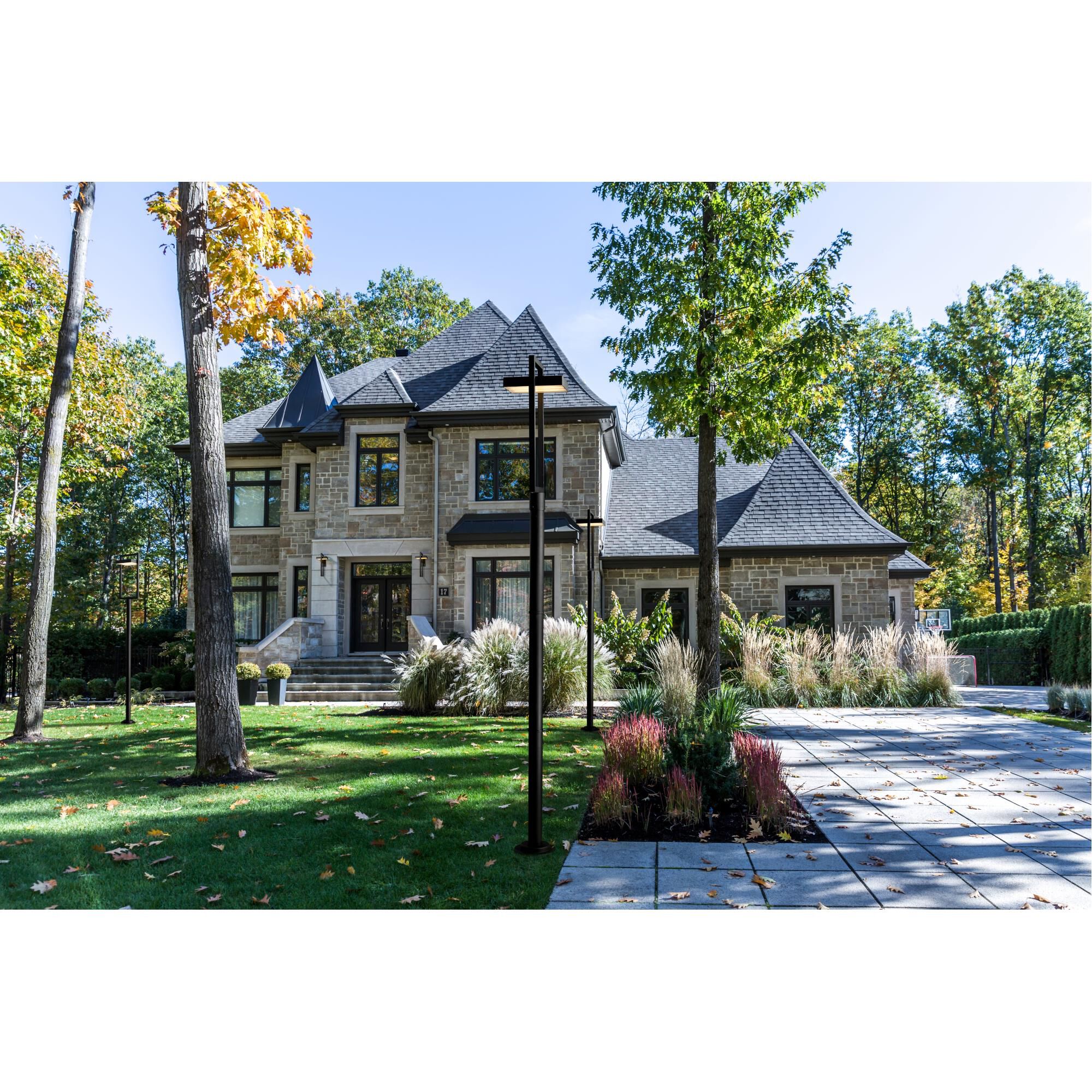 Z-Lite Luttrel 104 Inch Tall LED Outdoor Post Lamp