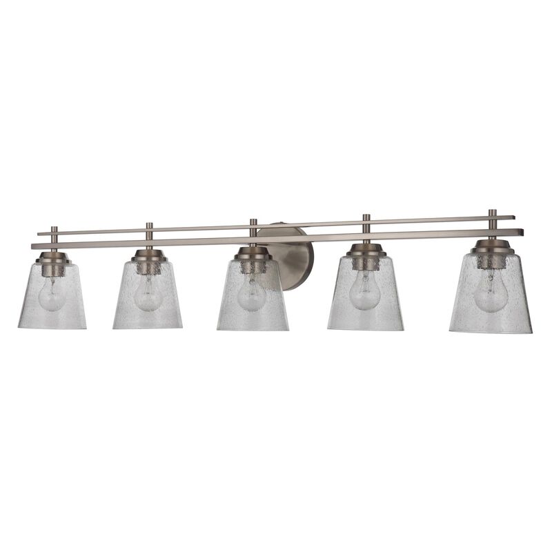 Drake 42 Inch 5 Light Bath Vanity Light by Craftmade