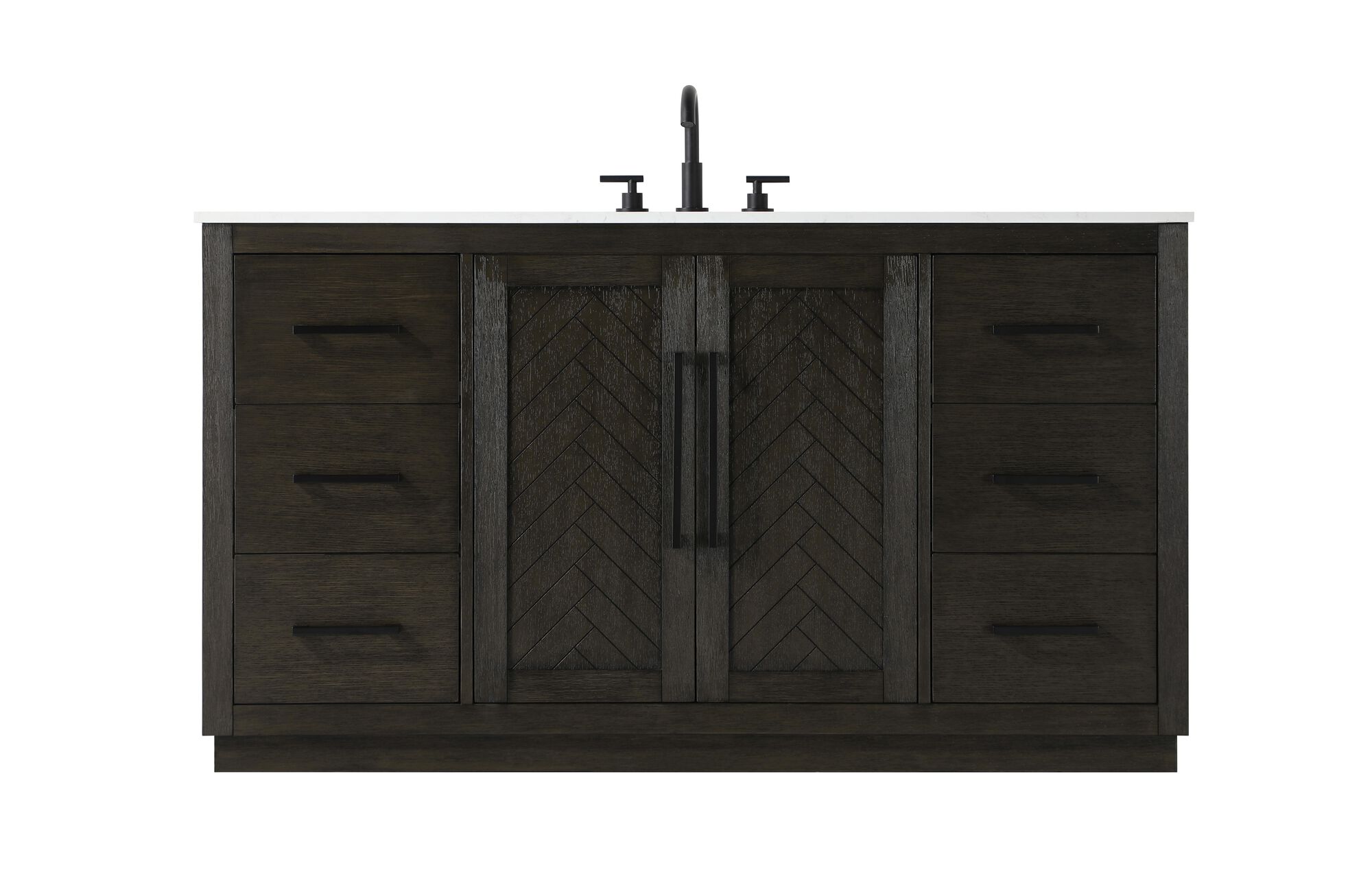 Shown in Chocolate Oak finish