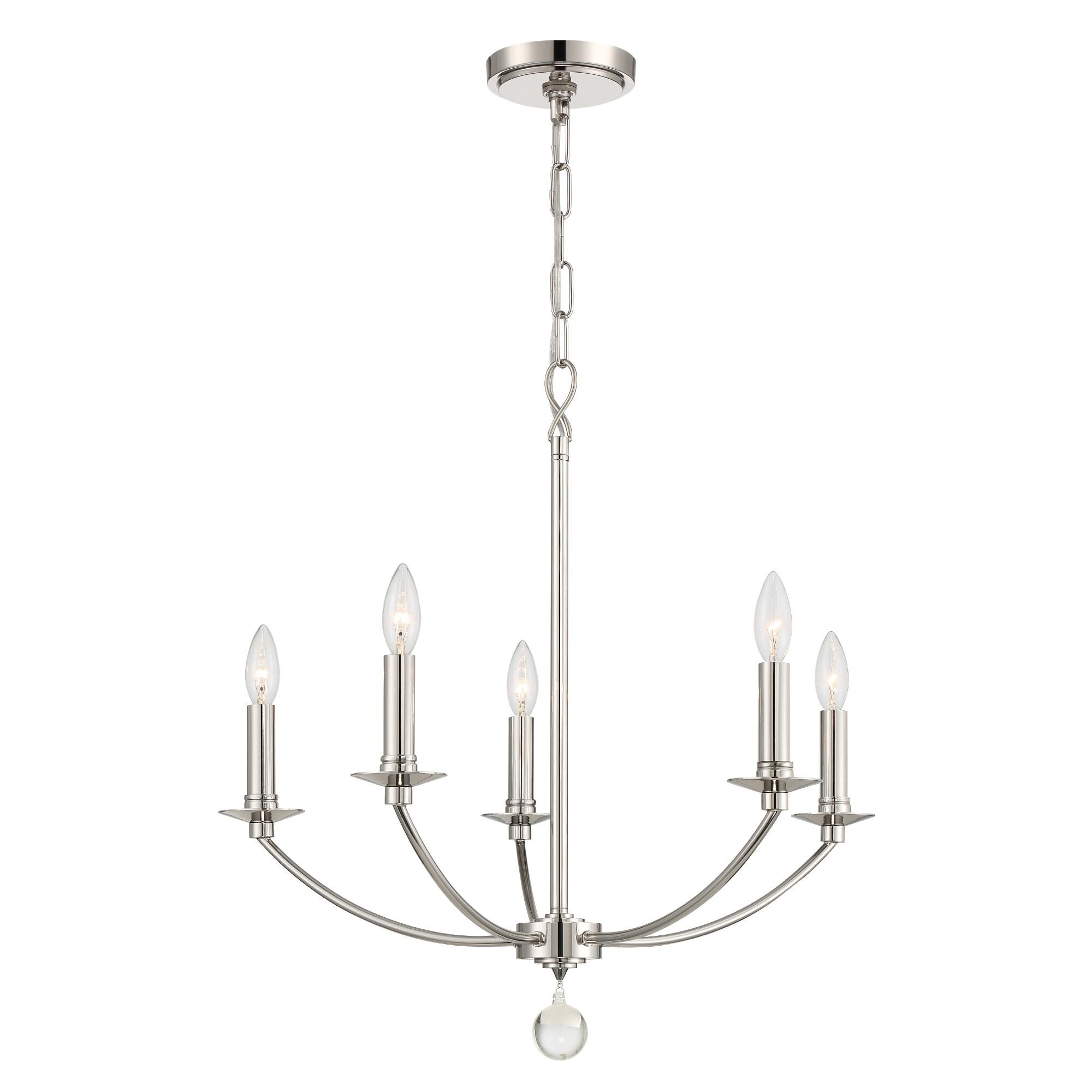 Shown in Polished Nickel finish