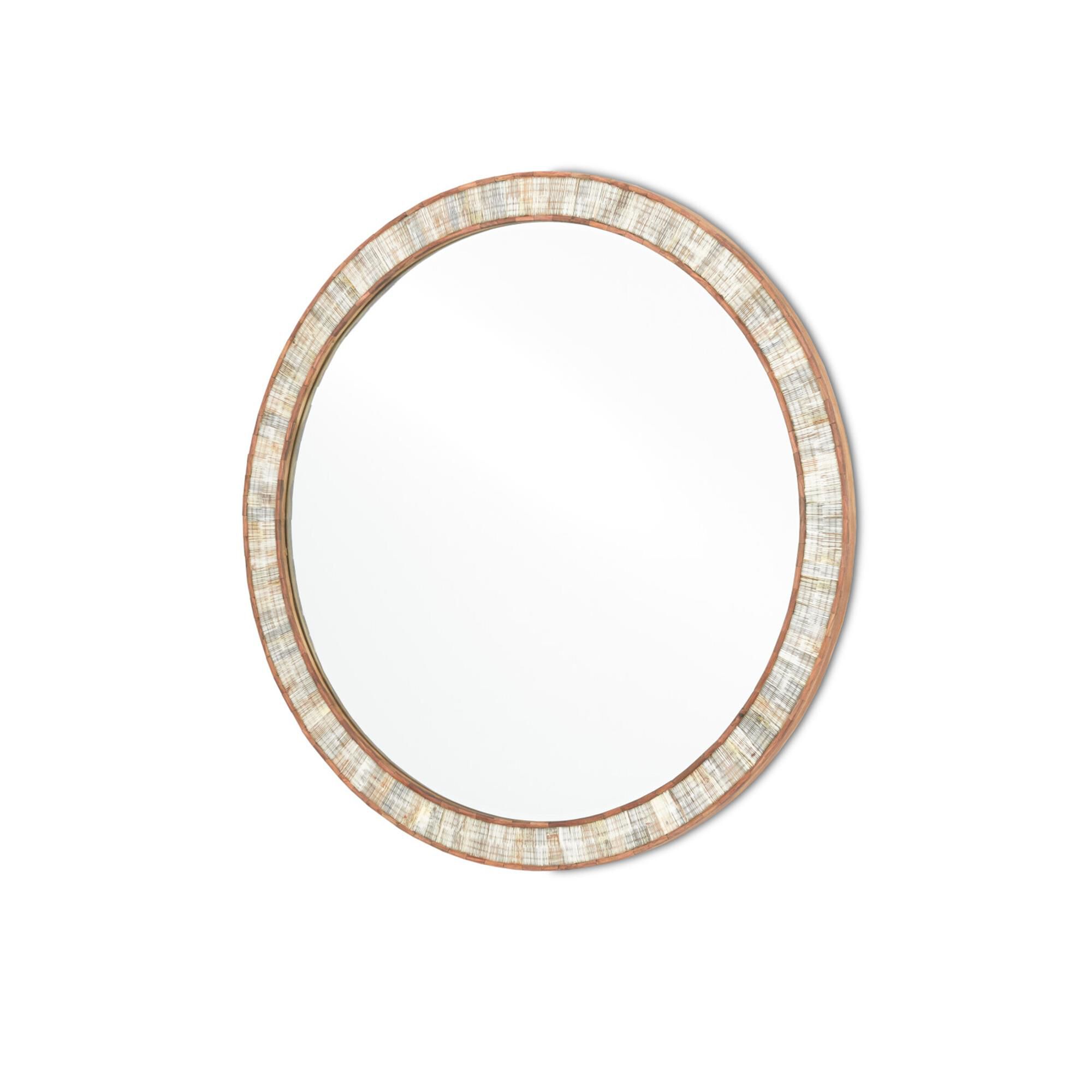 Hyson Round Mirror Decorative Mirrors,