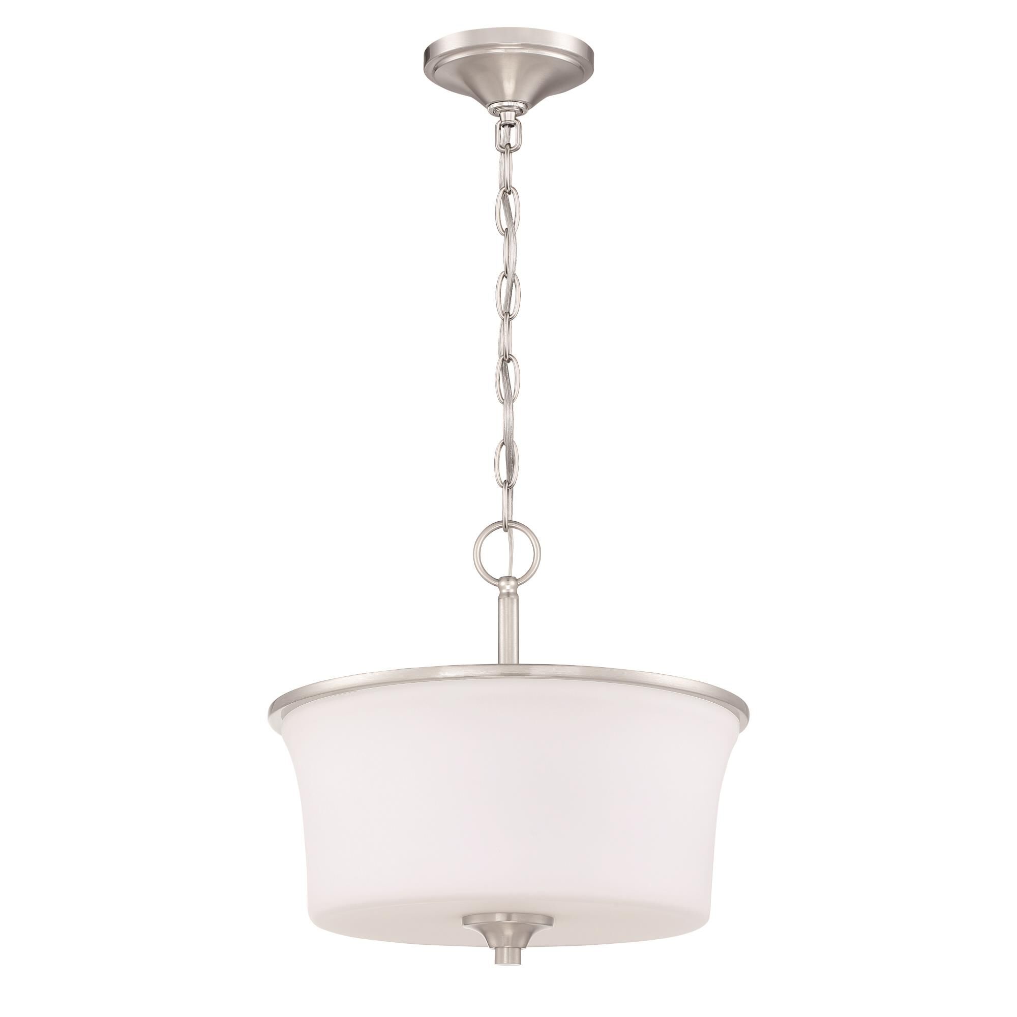 Gwyneth 13 Inch 2 Light Semi Flush Mount by Craftmade