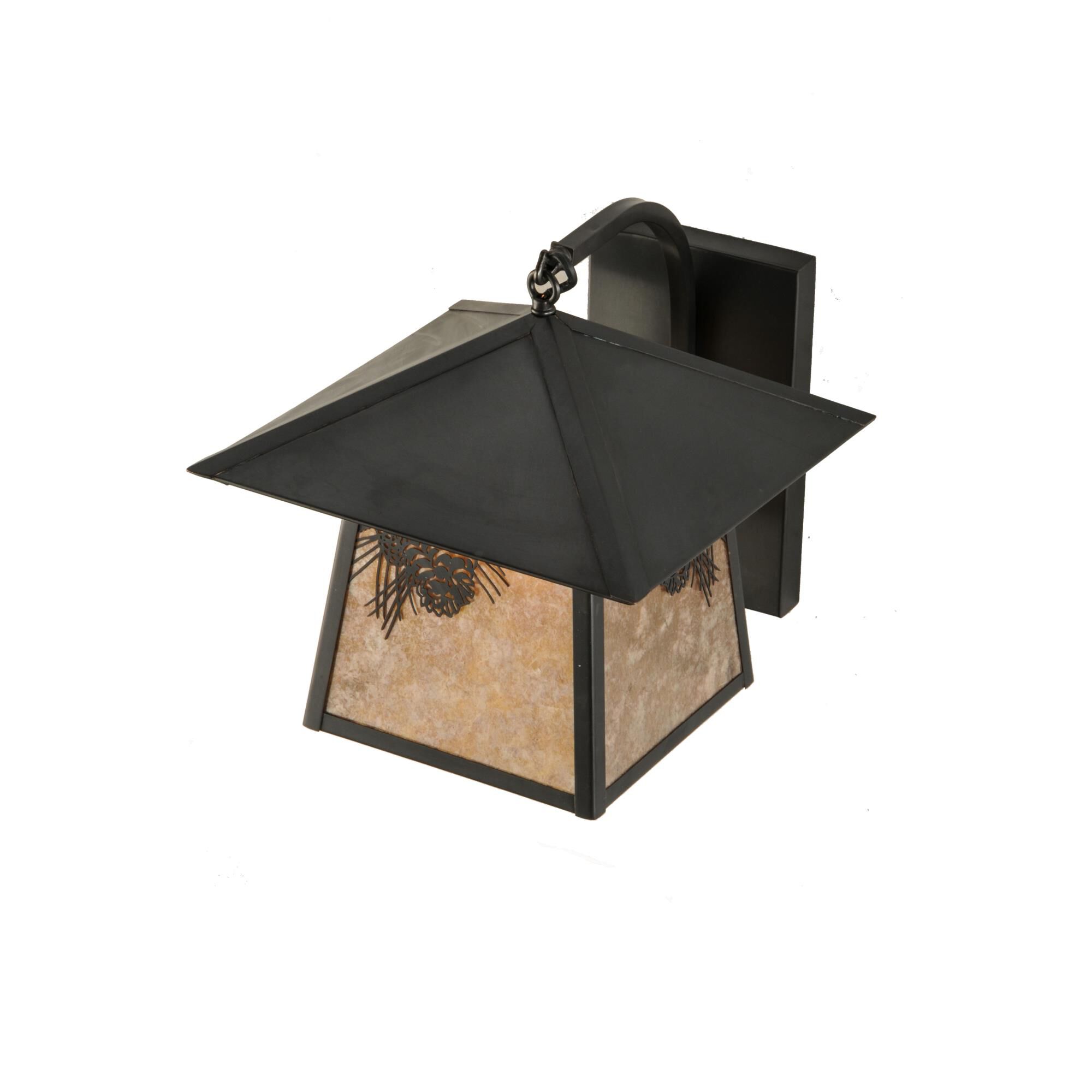 Meyda Lighting Stillwater 15 Inch Tall Outdoor Wall Light