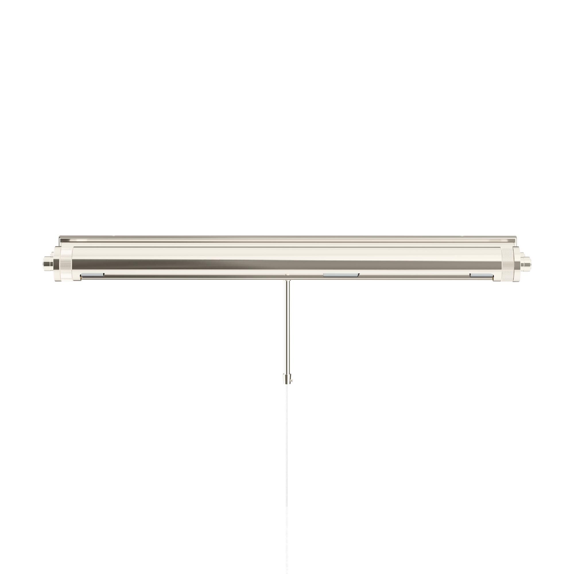Shown in Polished Nickel finish and Metal shade