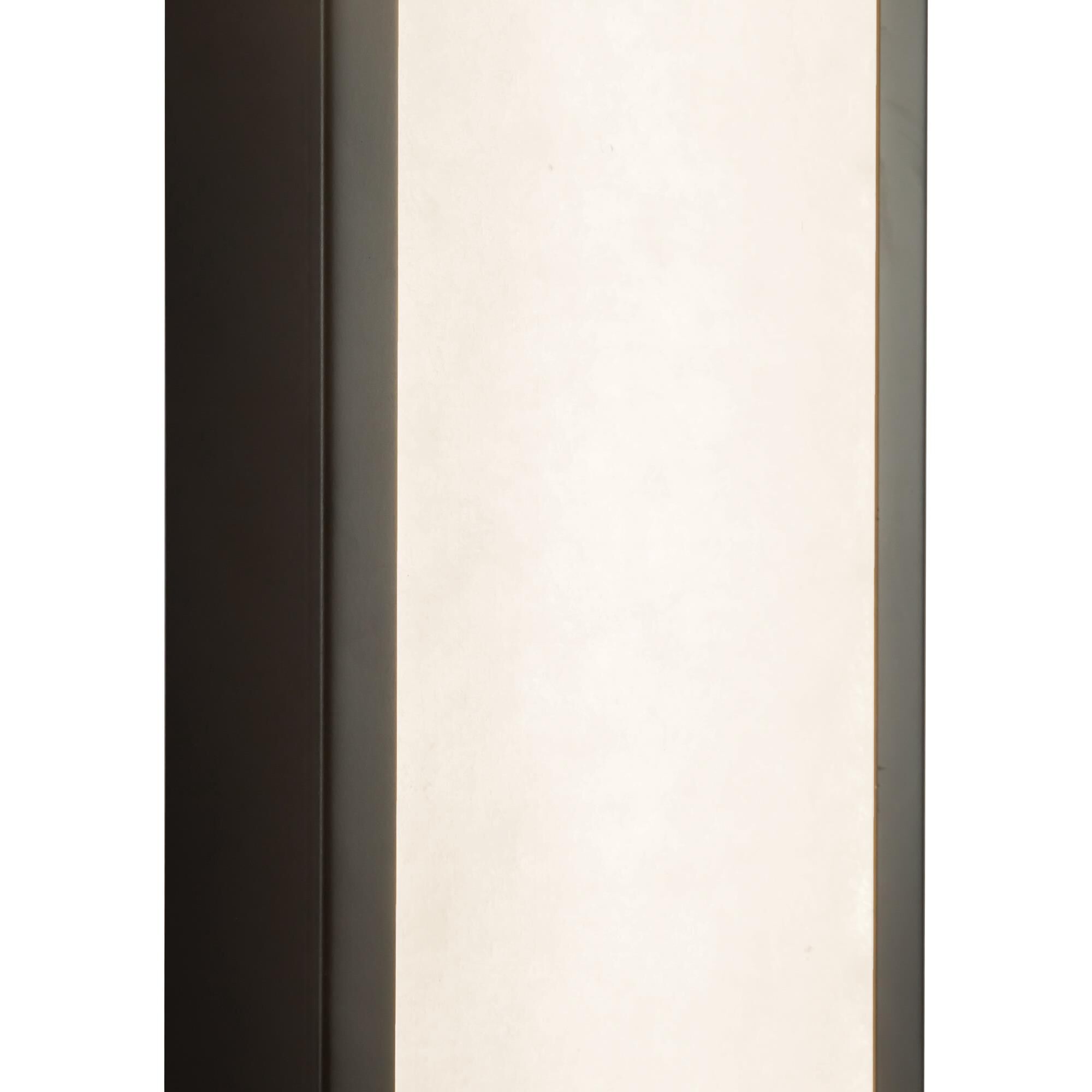 Shown in Matte Black finish and Alabaster glass